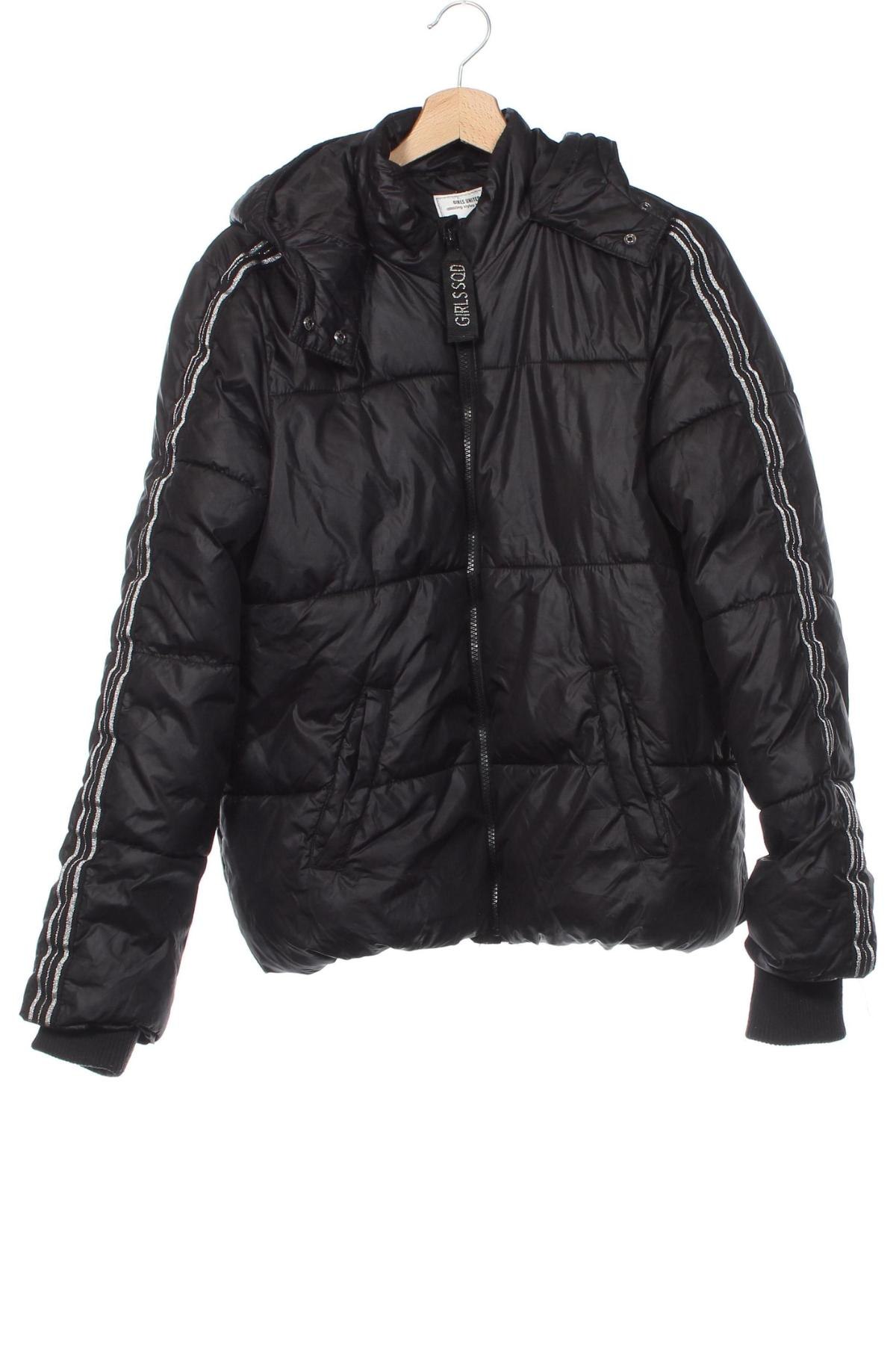 Detská bunda , Veľkosť 15-18y/ 170-176 cm, Farba Čierna, Cena  16,80 €
