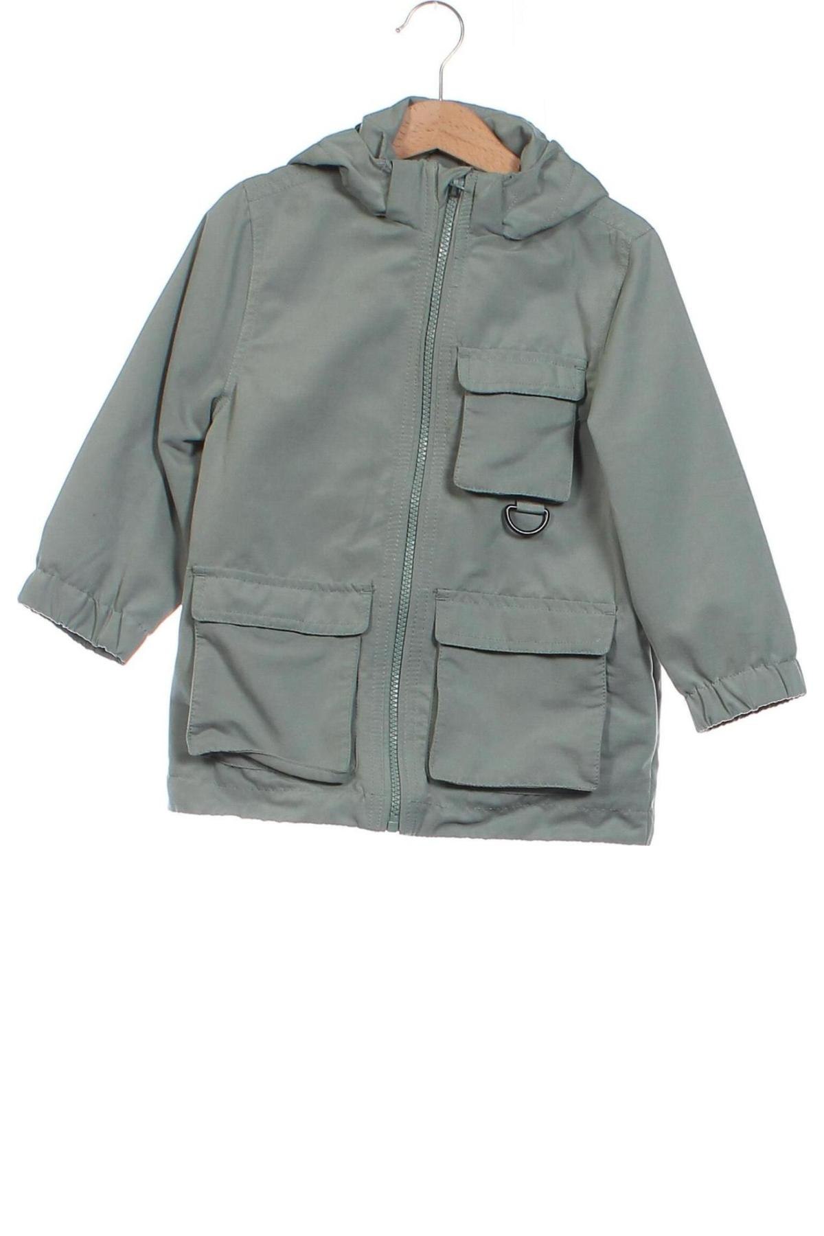 Dětská bunda  H&M, Velikost 2-3y/ 98-104 cm, Barva Zelená, Cena  417,00 Kč