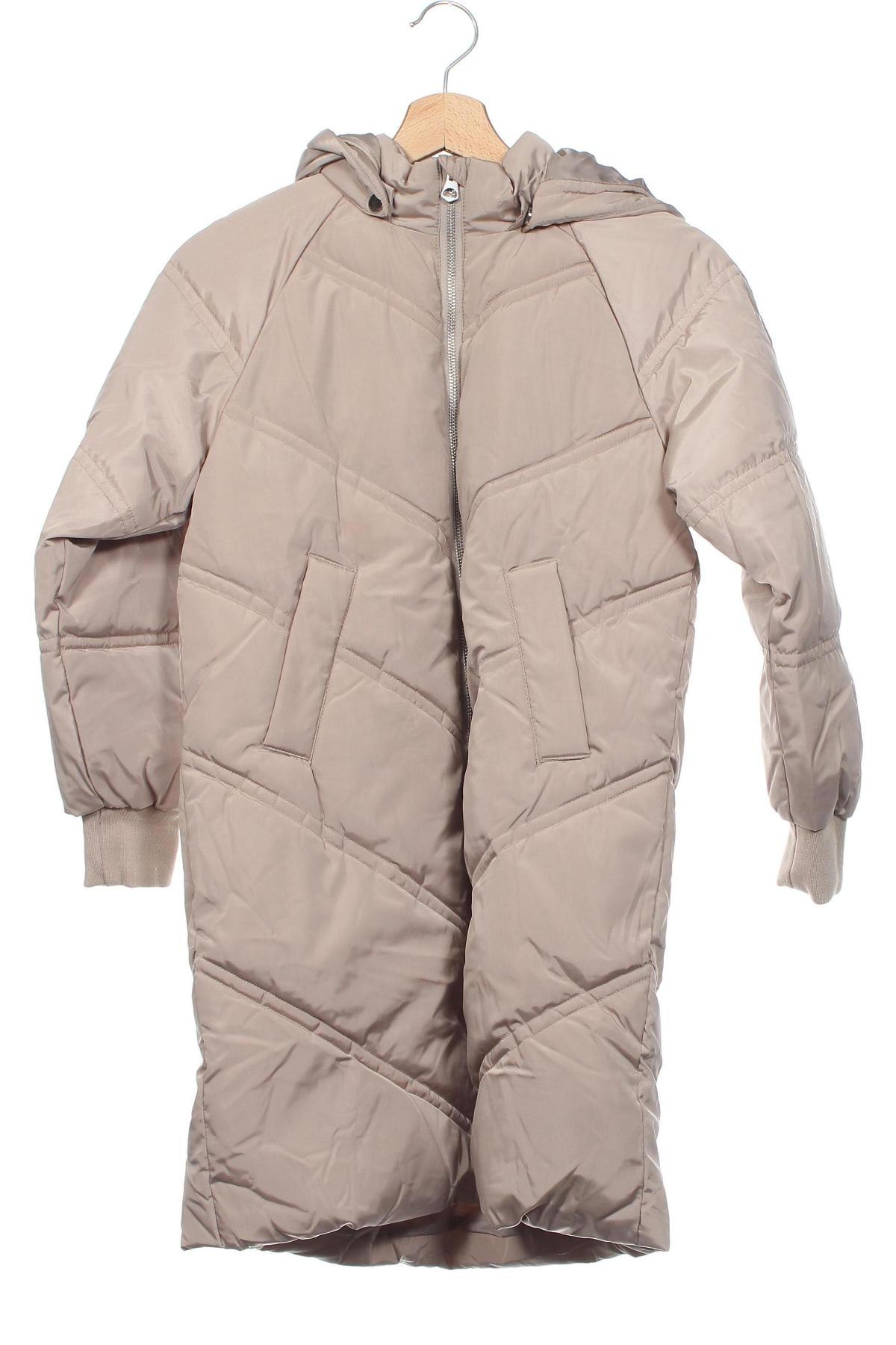 Kinderjacke Pieces, Größe 8-9y/ 134-140 cm, Farbe Beige, Preis 23,47 €