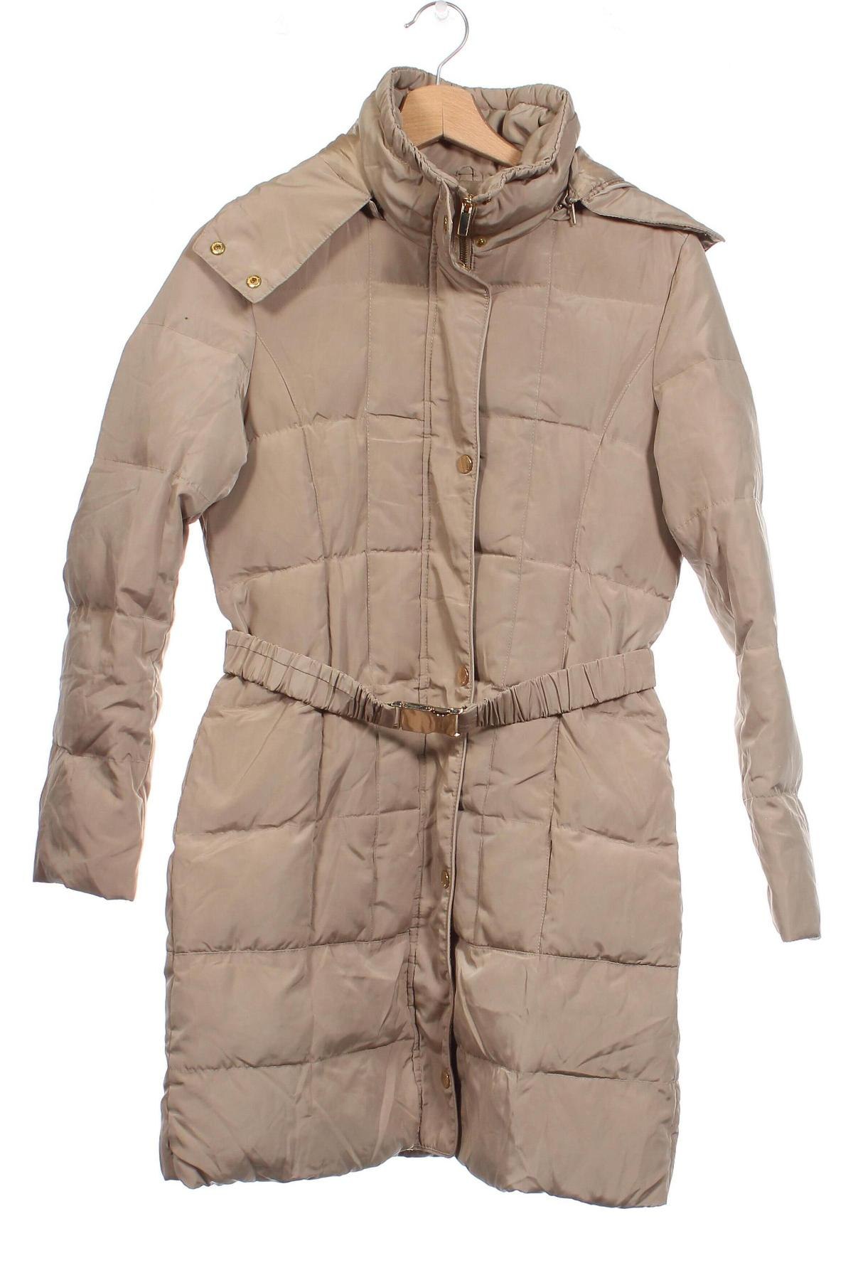 Kinderjacke Zara, Größe 13-14y/ 164-168 cm, Farbe Beige, Preis 18,70 €