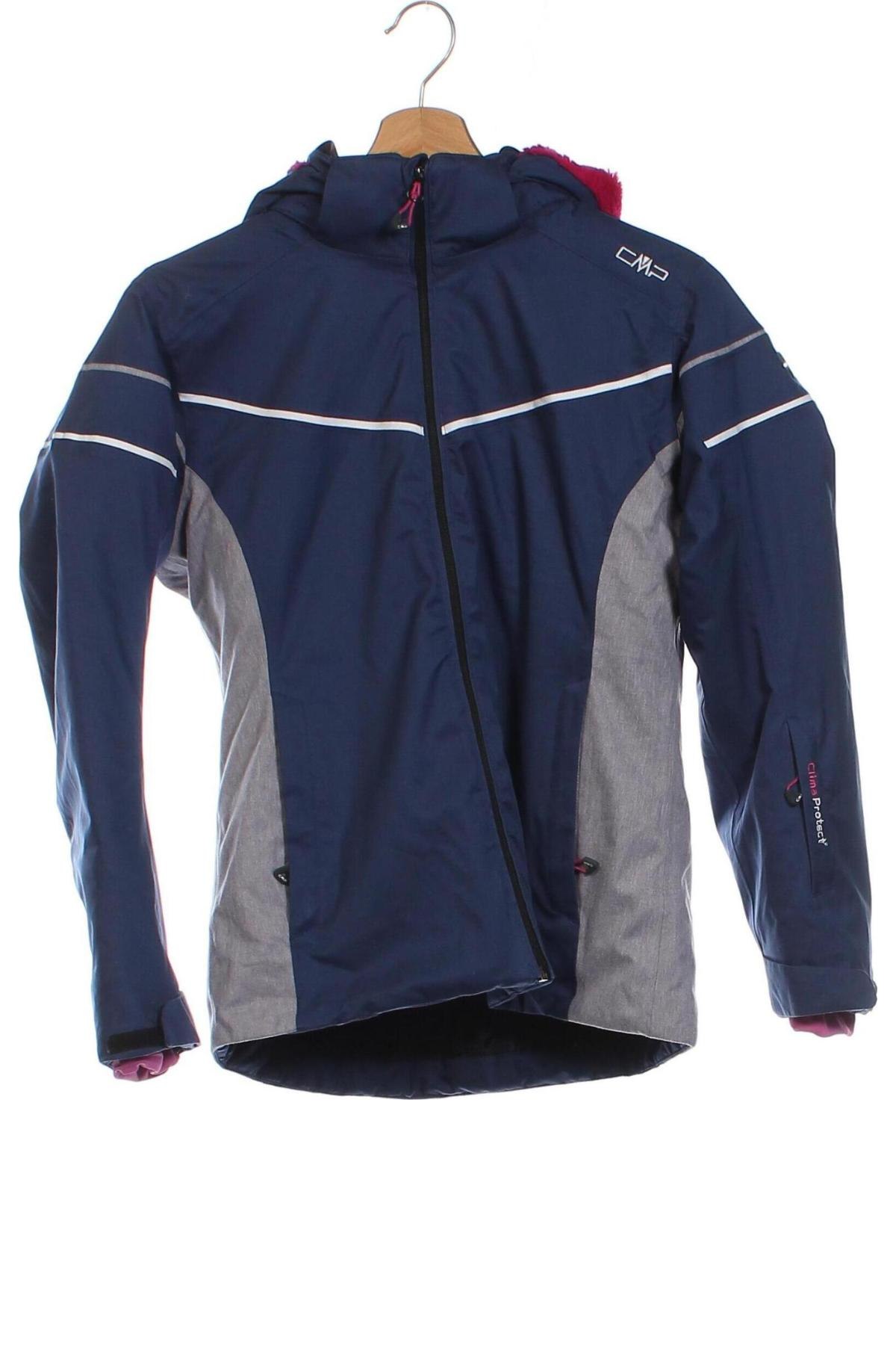 Kinderjacke für Wintersport CMP, Größe 10-11y/ 146-152 cm, Farbe Blau, Preis € 15,92