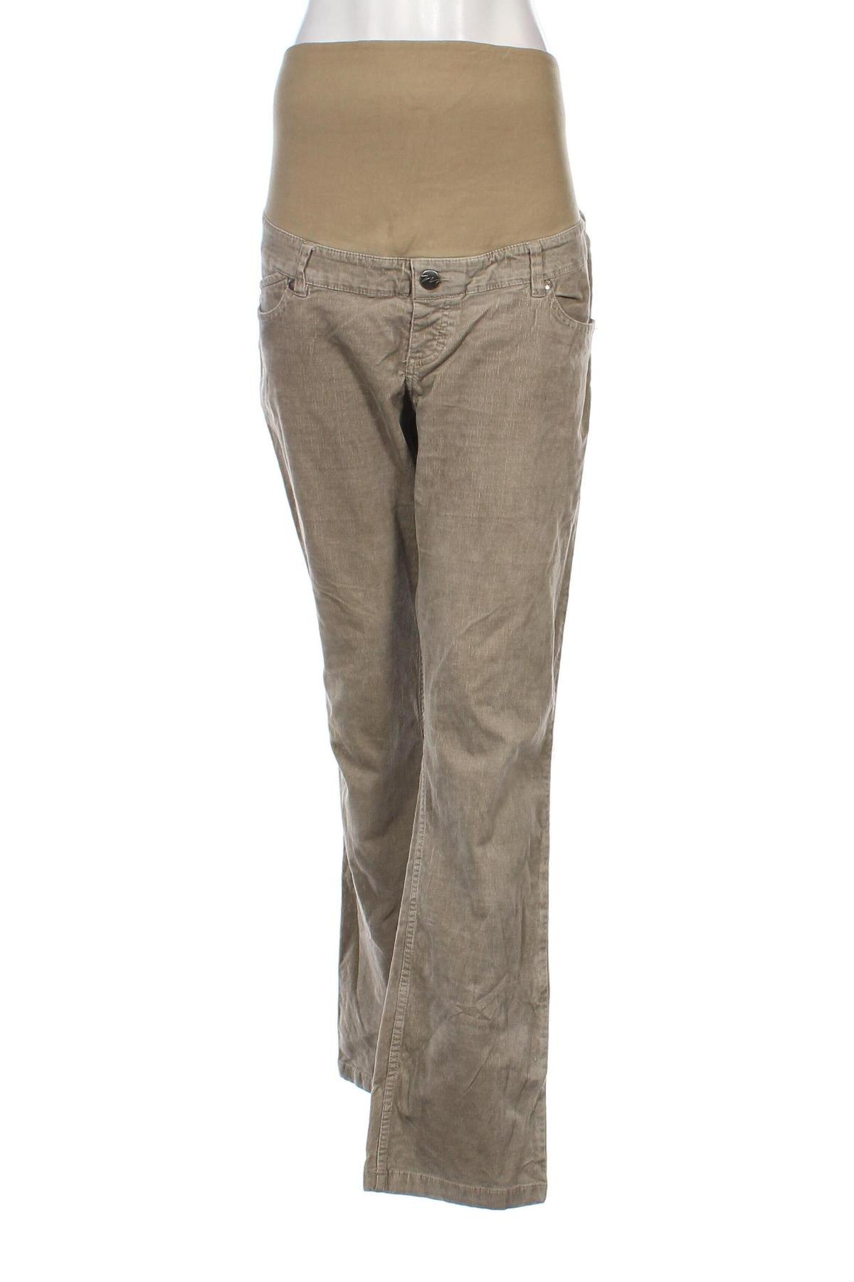 Γυναικείο κοτλέ παντελόνι-εγκυμόσυνης H&M Mama, Μέγεθος XL, Χρώμα  Μπέζ, Τιμή 8,01 €