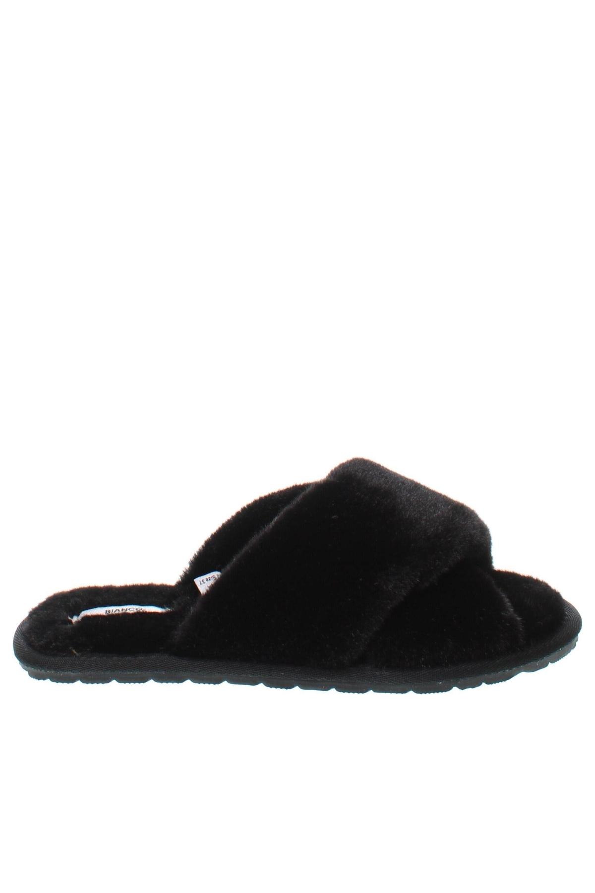 Papuci de casă Bianco, Mărime 37, Culoare Negru, Preț 113,98 Lei