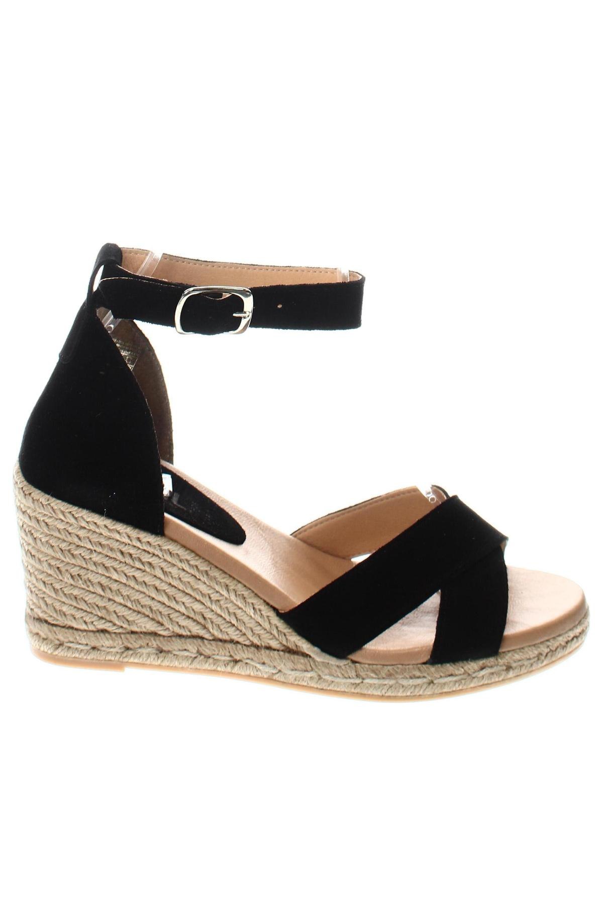 Espadryle Abril Flowers, Rozmiar 41, Kolor Czarny, Cena 73,98 zł