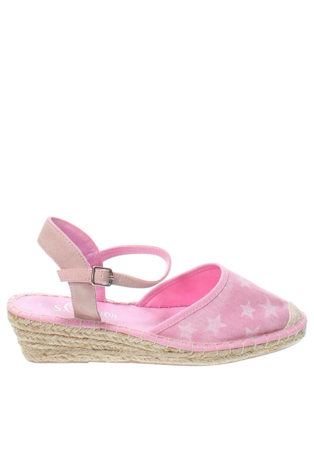 Espadrilles S.Oliver, Größe 40, Farbe Rosa, Preis 13,49 €