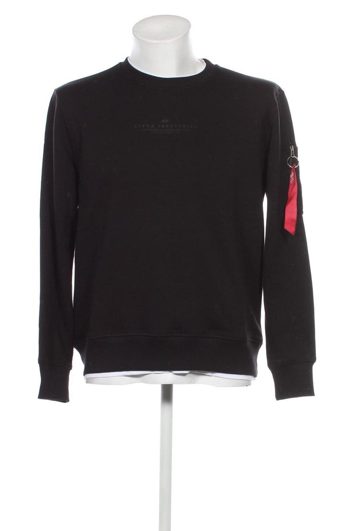 Pánske tričko  Alpha Industries, Veľkosť M, Farba Čierna, Cena  47,32 €