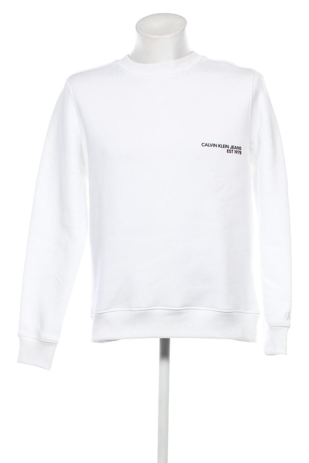 Ανδρική μπλούζα Calvin Klein, Μέγεθος M, Χρώμα Λευκό, Τιμή 54,33 €