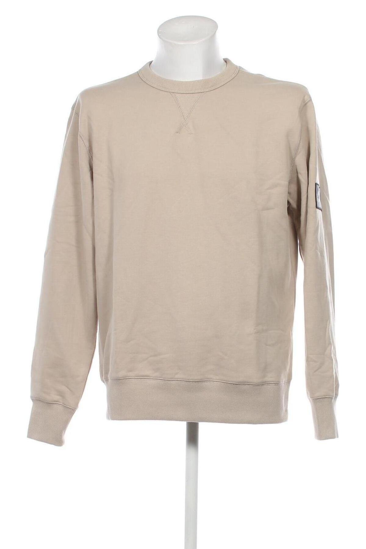 Herren Shirt Calvin Klein, Größe L, Farbe Beige, Preis € 57,53