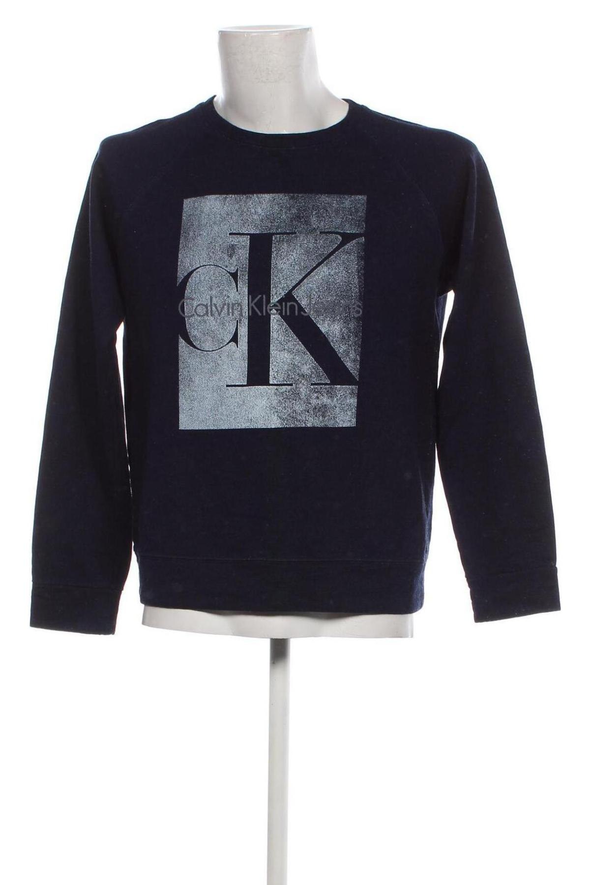 Pánské tričko  Calvin Klein Jeans, Velikost L, Barva Modrá, Cena  654,00 Kč