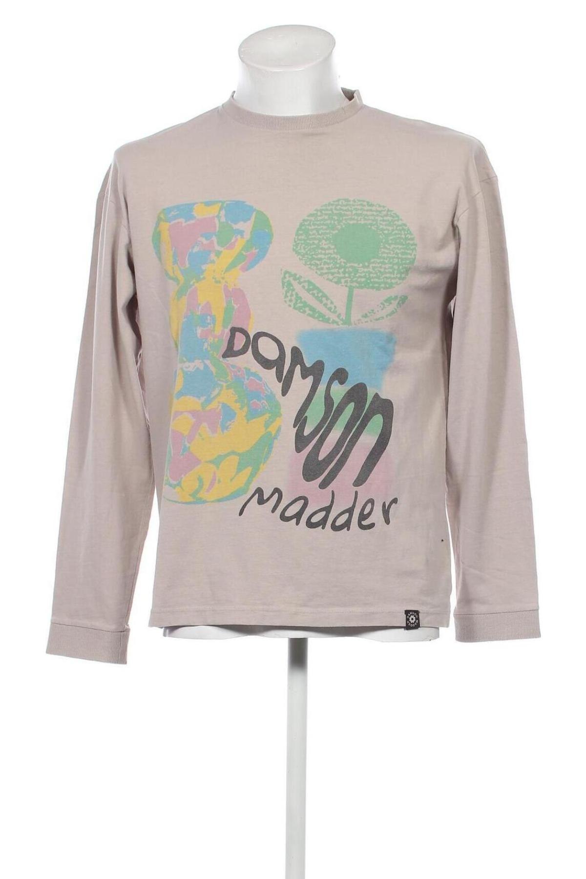 Мъжка блуза Damson Madder, Размер L, Цвят Бежов, Цена 102,60 лв.