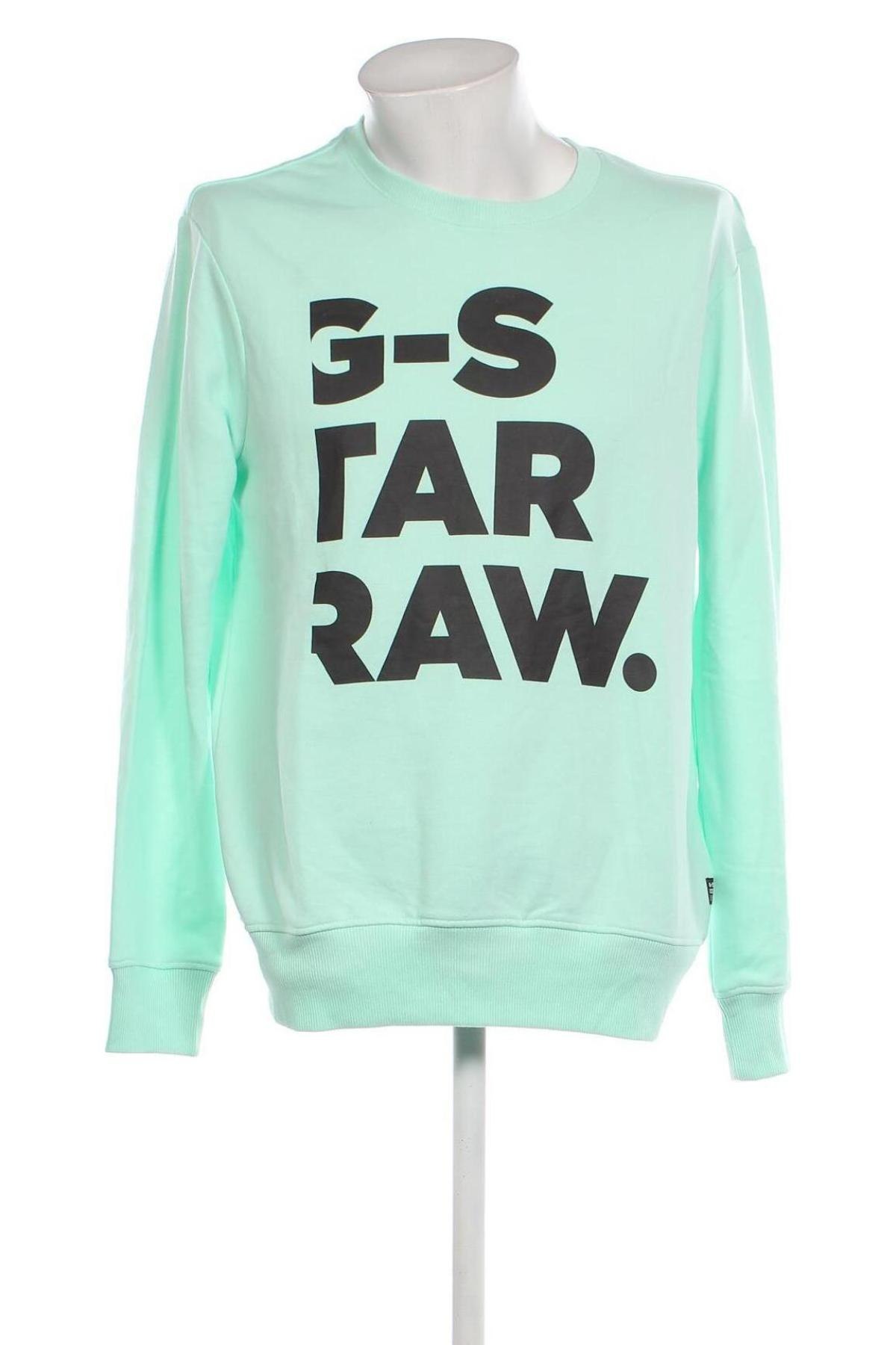 Ανδρική μπλούζα G-Star Raw, Μέγεθος L, Χρώμα Πράσινο, Τιμή 75,26 €