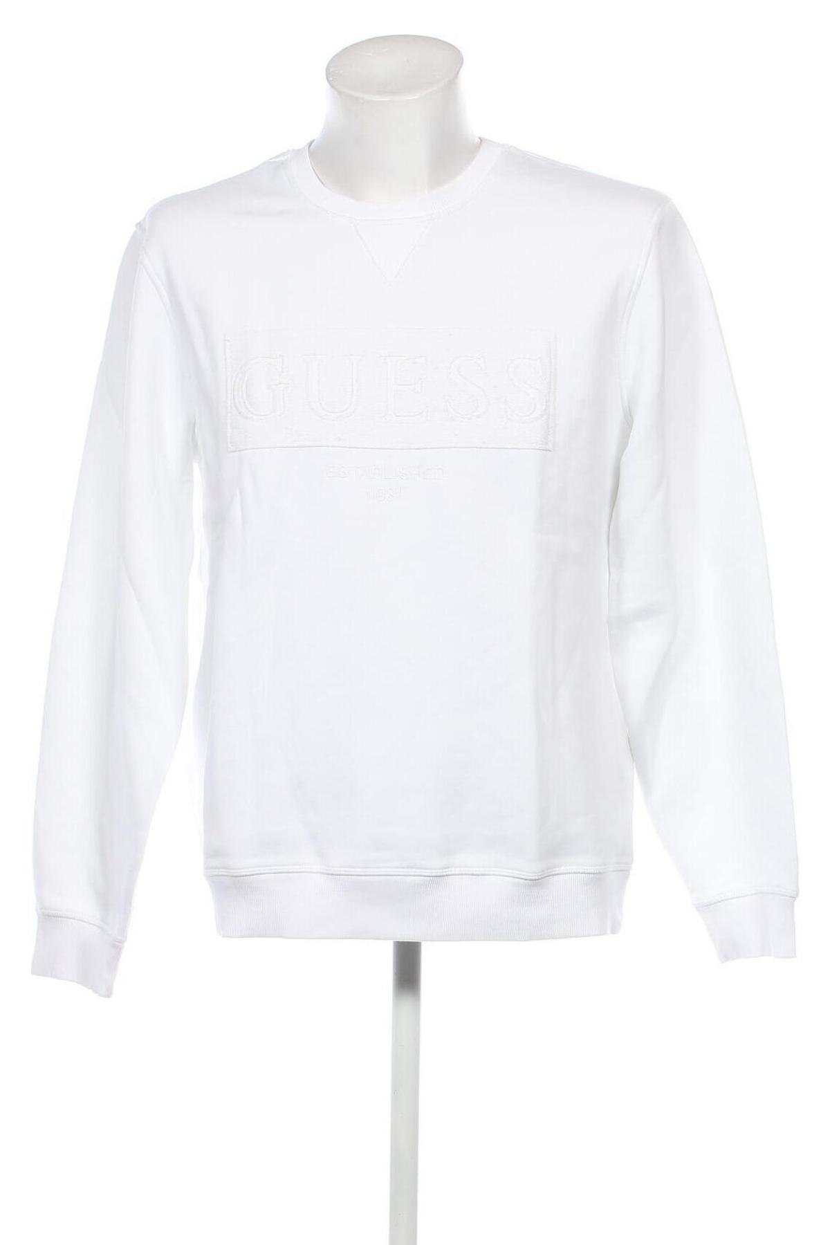 Herren Shirt Guess, Größe L, Farbe Weiß, Preis 37,11 €