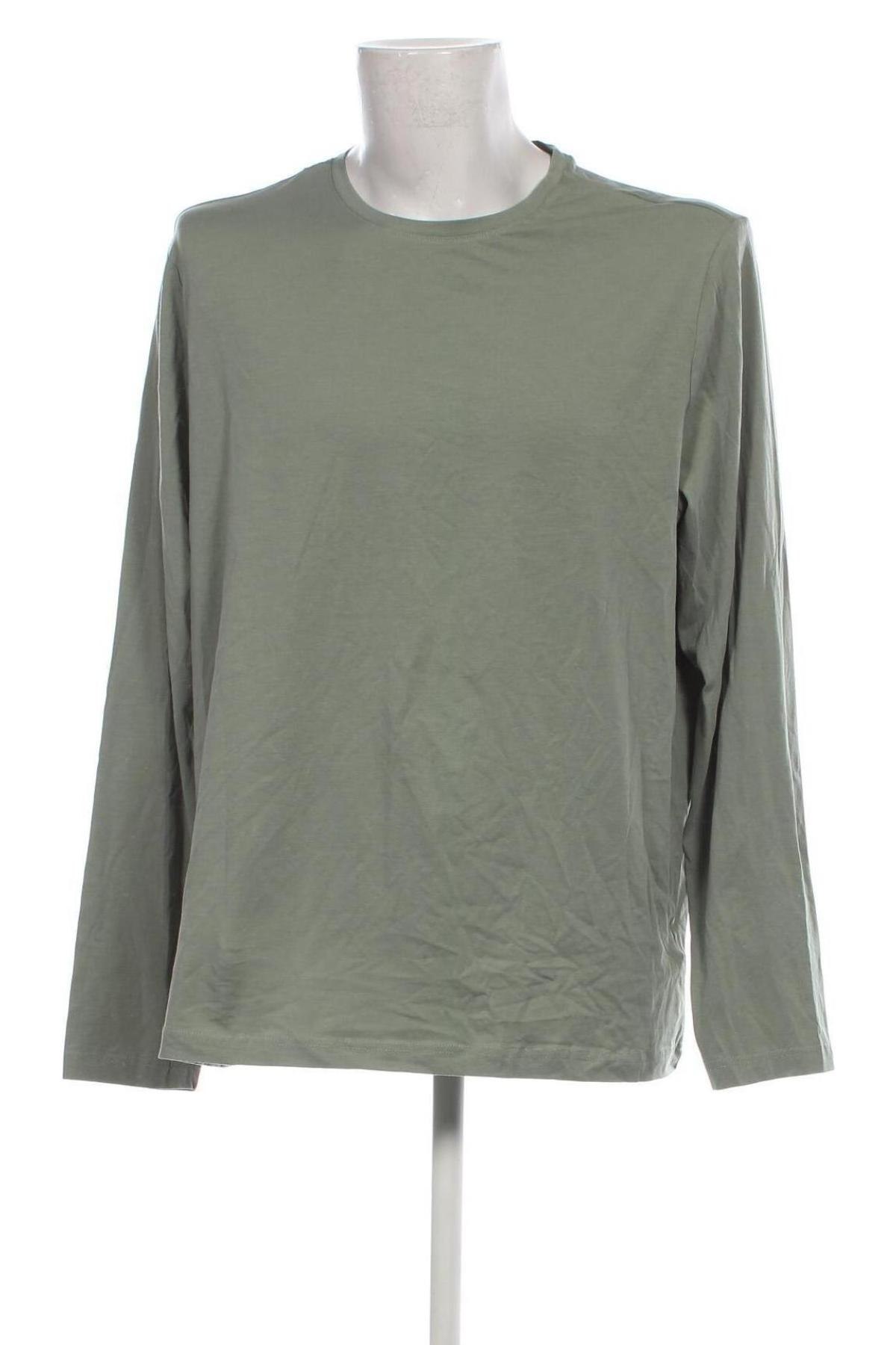 Ανδρική μπλούζα H&M, Μέγεθος XXL, Χρώμα Πράσινο, Τιμή 5,88 €
