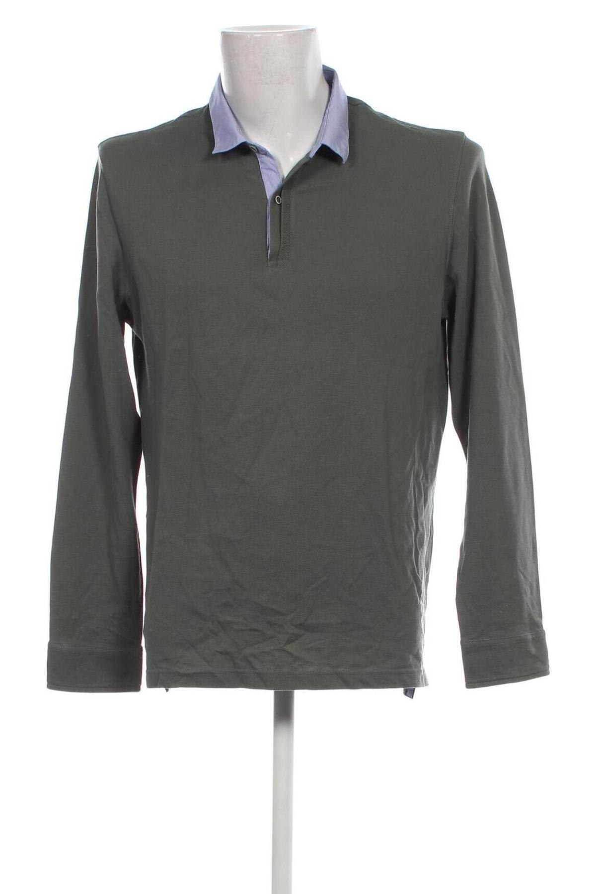 Ανδρική μπλούζα Massimo Dutti, Μέγεθος XXL, Χρώμα Πράσινο, Τιμή 26,72 €