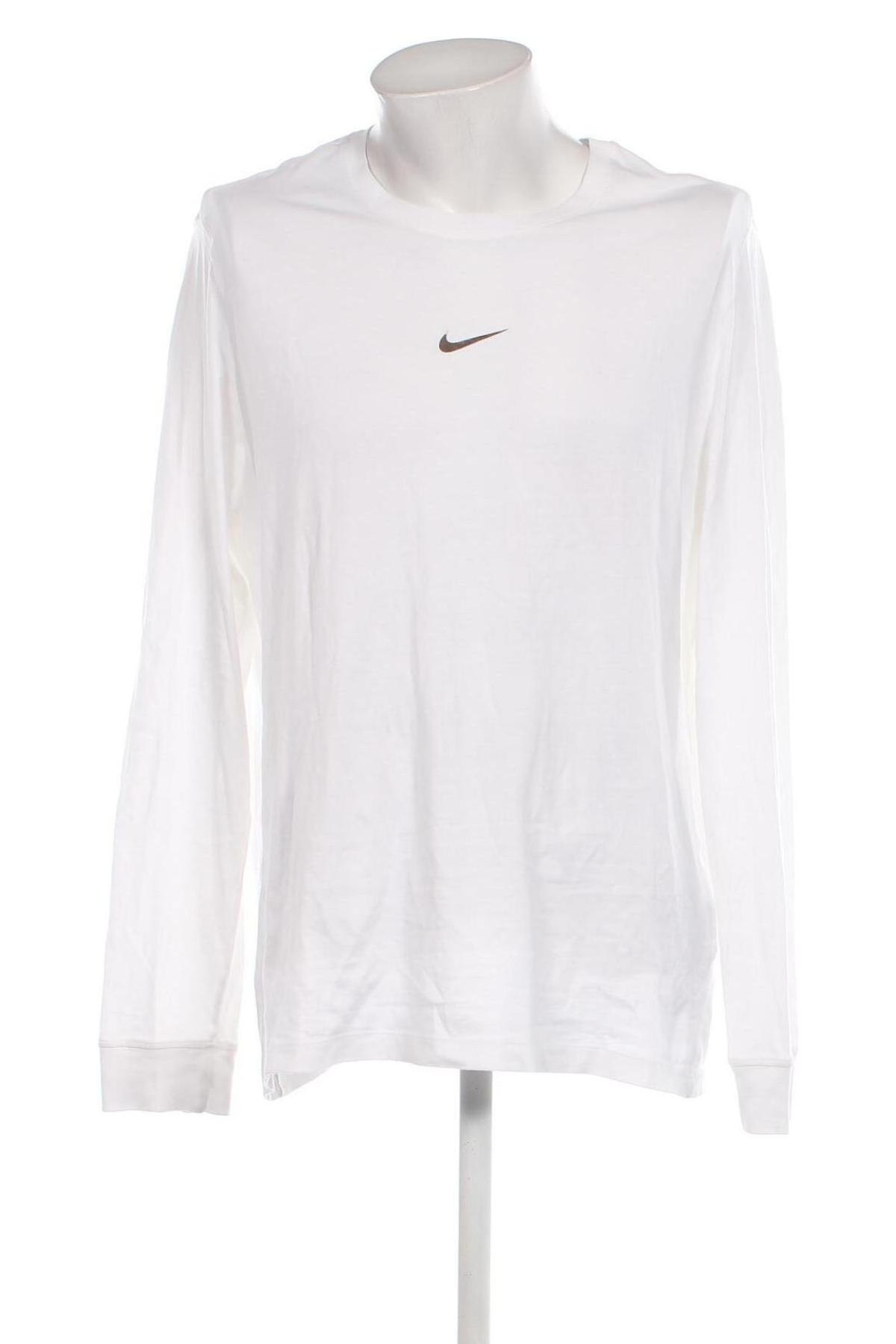 Herren Shirt Nike, Größe XL, Farbe Weiß, Preis 17,39 €