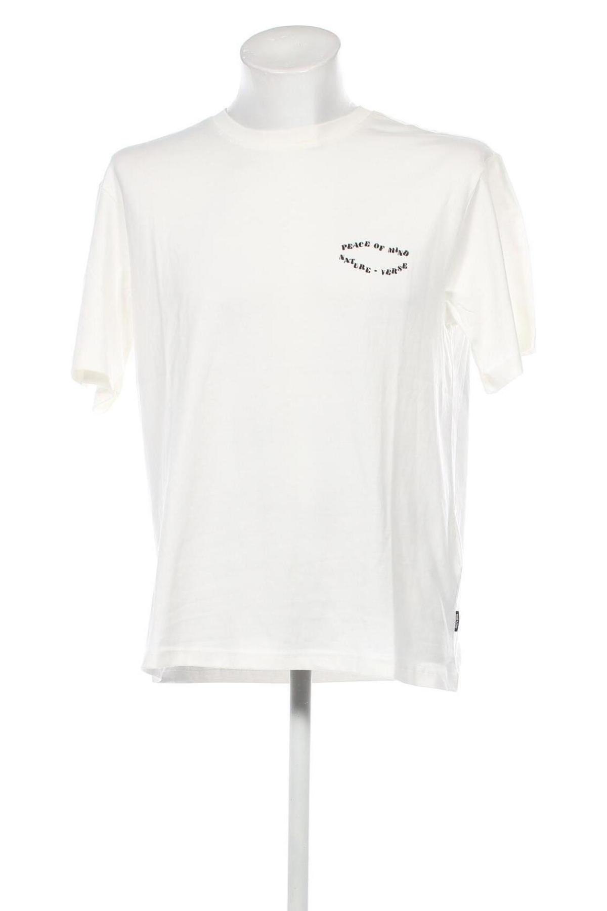 Herren Shirt Only & Sons, Größe M, Farbe Ecru, Preis € 7,19