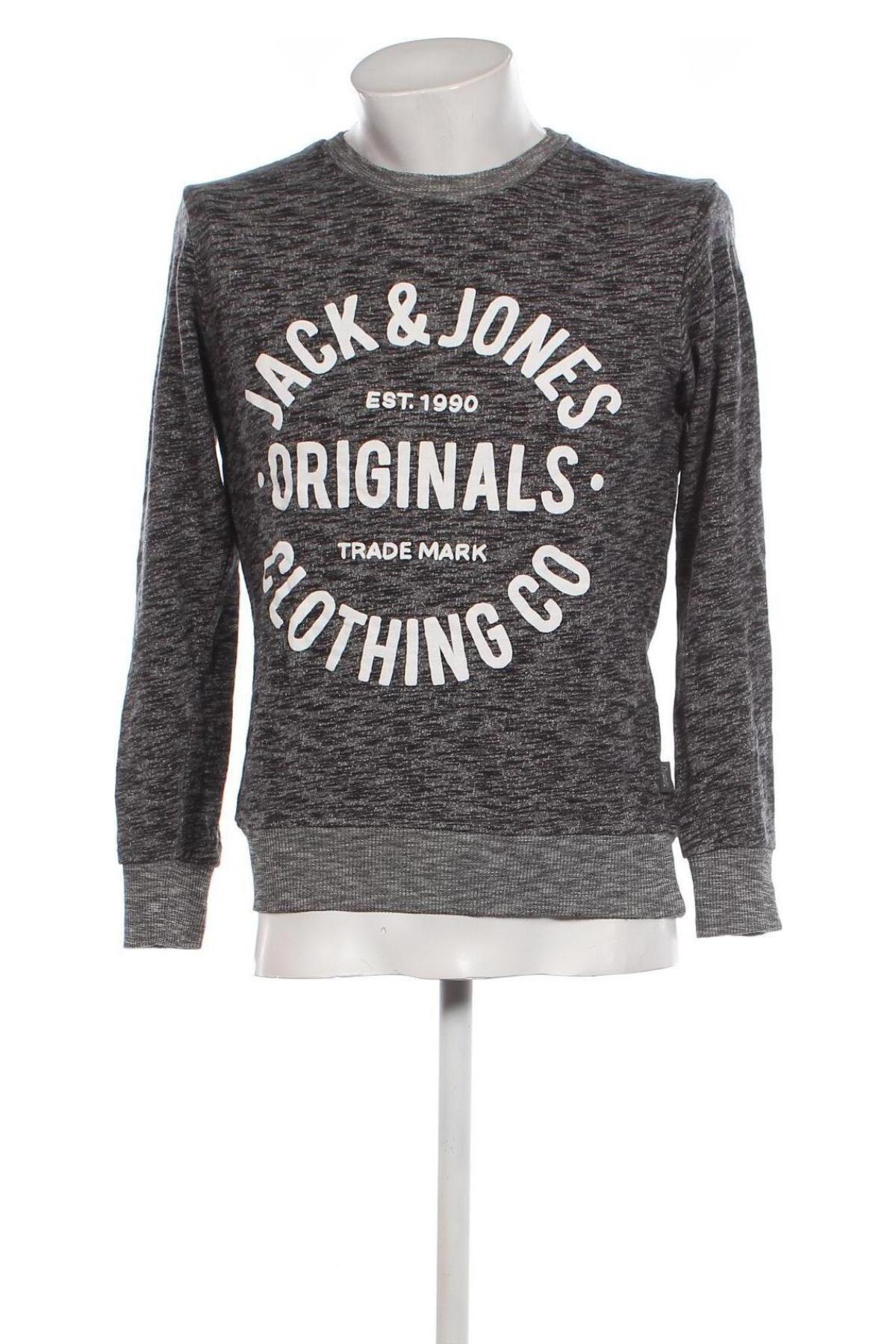 Bluză de bărbați Originals By Jack & Jones, Mărime S, Culoare Gri, Preț 65,79 Lei