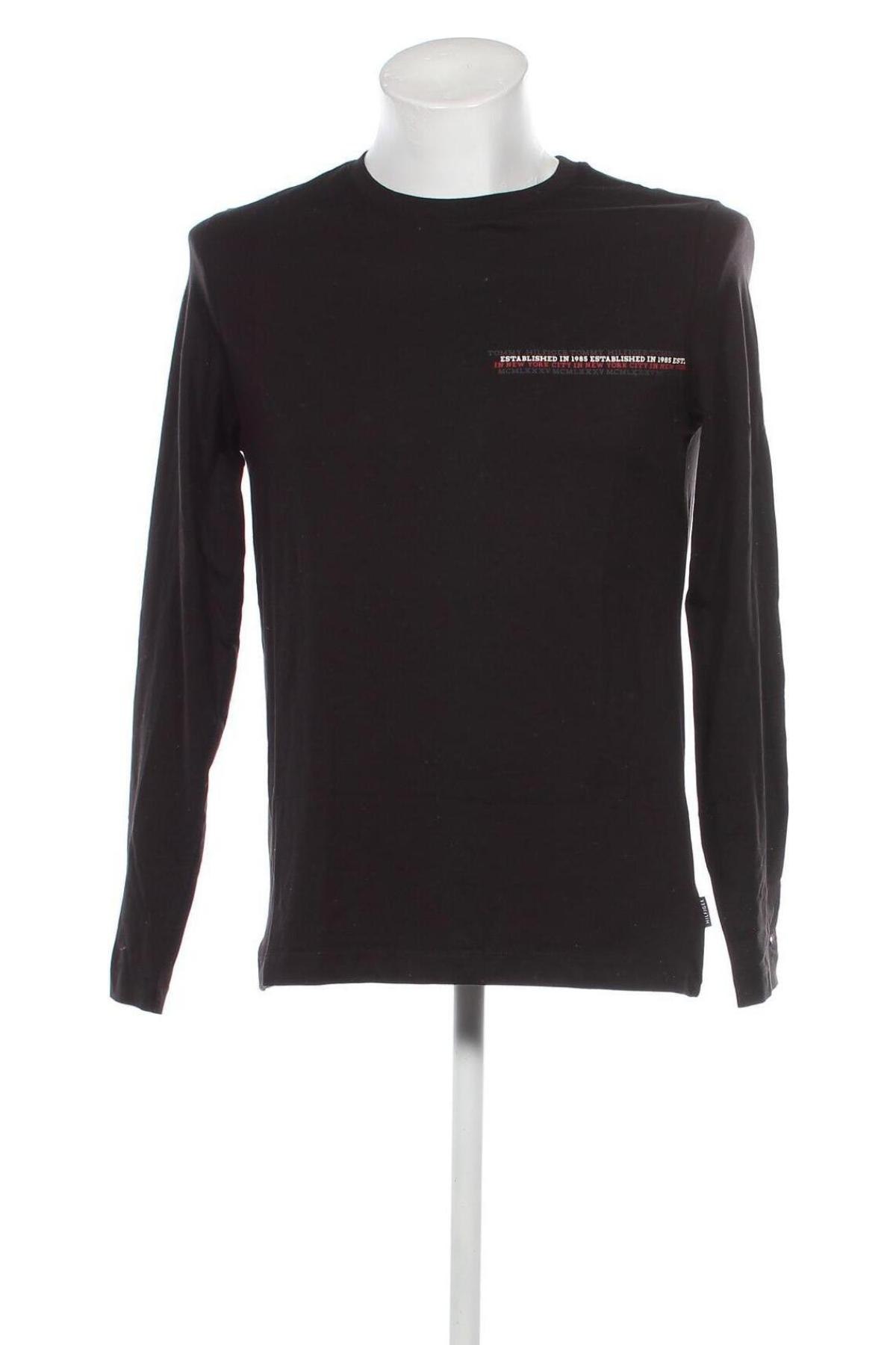 Мъжка блуза Tommy Hilfiger, Размер M, Цвят Черен, Цена 111,60 лв.