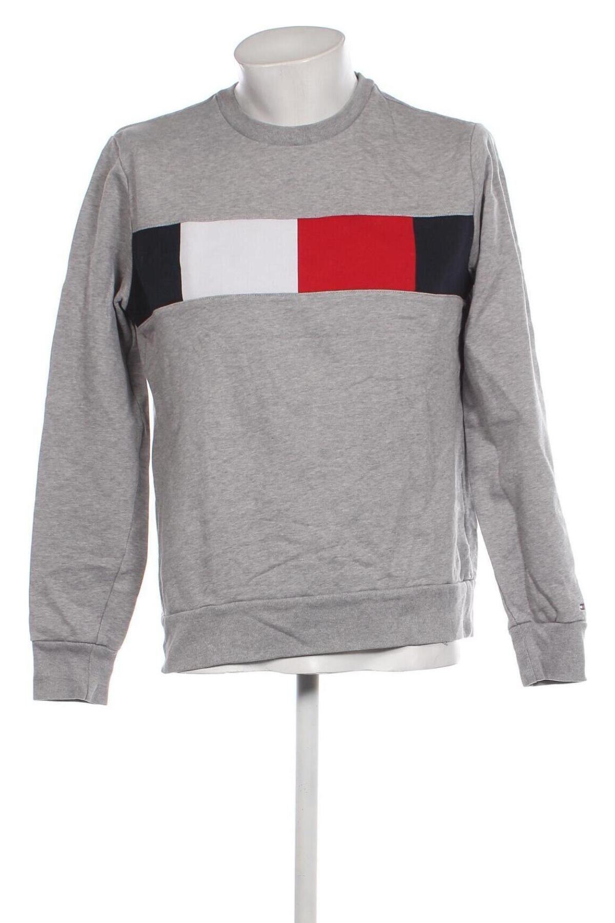 Męska bluzka Tommy Hilfiger, Rozmiar L, Kolor Szary, Cena 158,33 zł