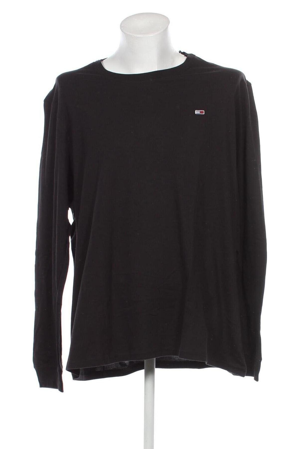 Ανδρική μπλούζα Tommy Jeans, Μέγεθος 3XL, Χρώμα Μαύρο, Τιμή 27,84 €