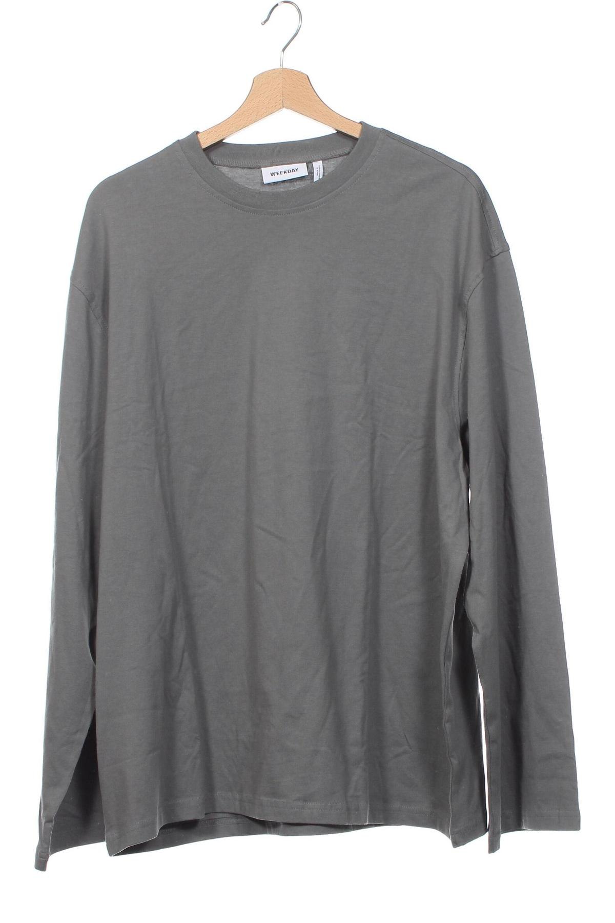Ανδρική μπλούζα Weekday, Μέγεθος M, Χρώμα Γκρί, Τιμή 9,28 €