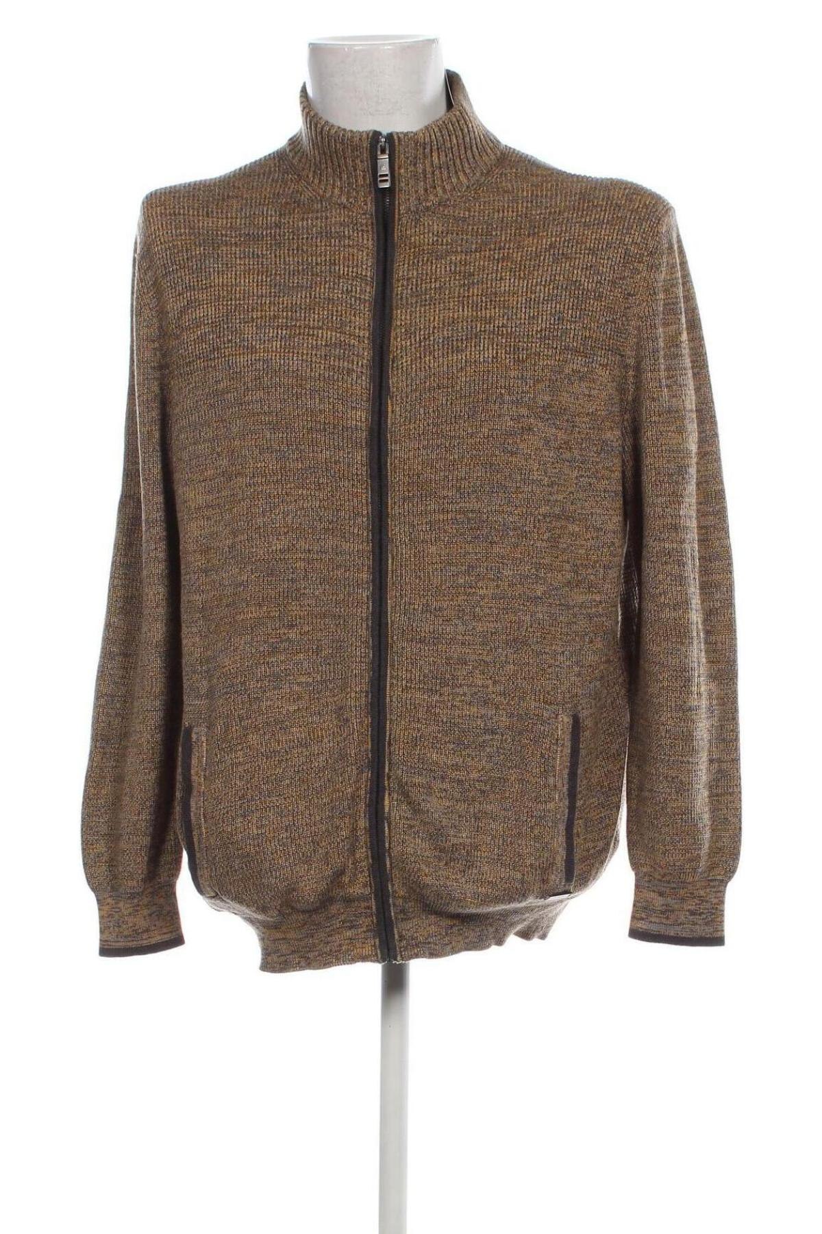 Jachetă tricotată de bărbați Casa Moda, Mărime XXL, Culoare Maro, Preț 193,75 Lei