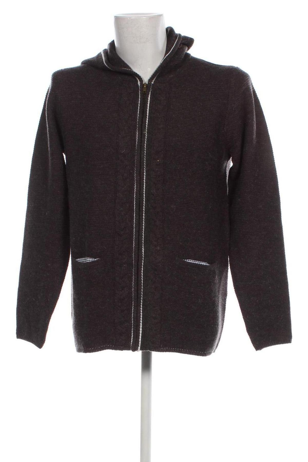 Herren Strickjacke Livergy, Größe L, Farbe Grau, Preis 11,91 €