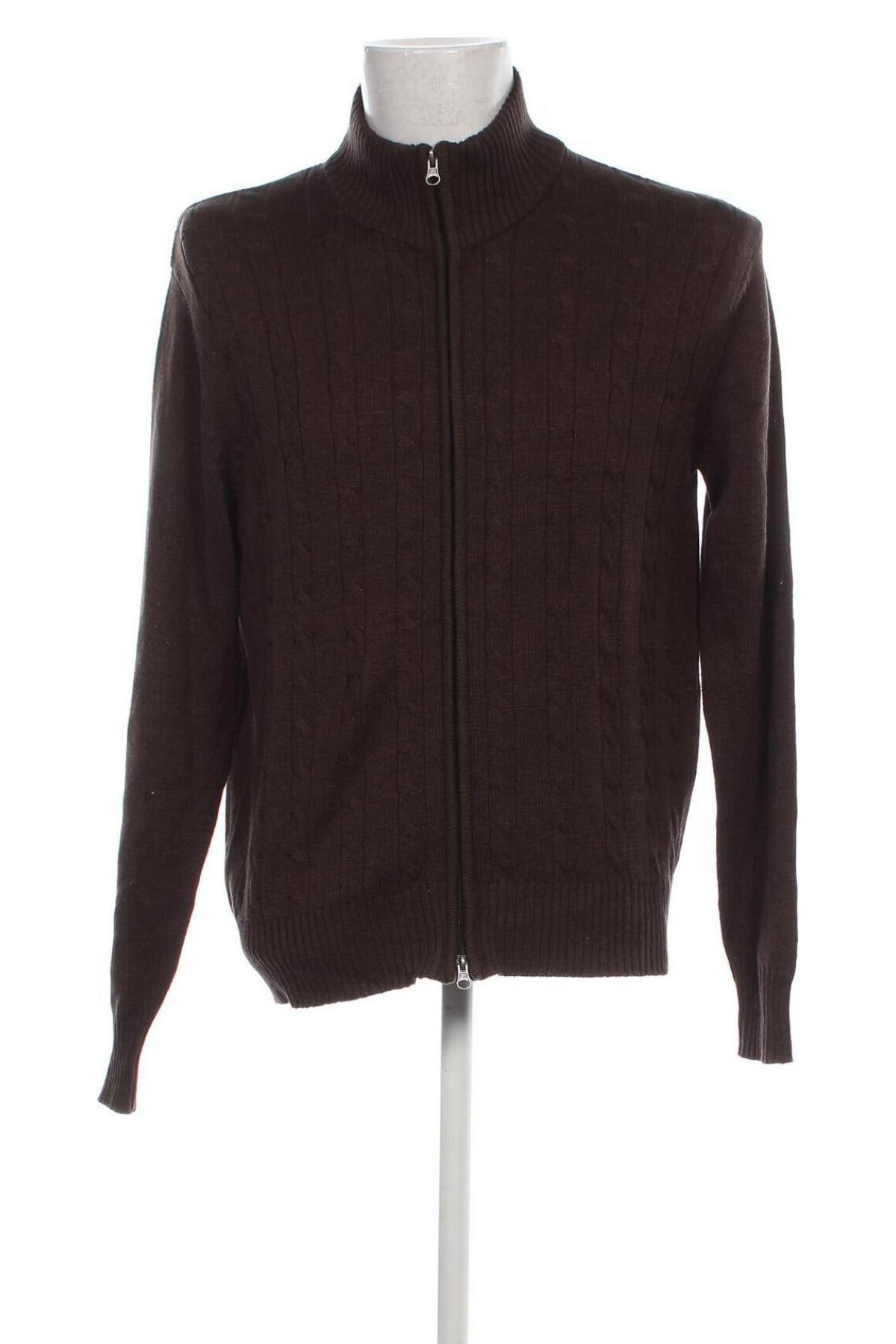 Herren Strickjacke Watson's, Größe XL, Farbe Braun, Preis € 18,37