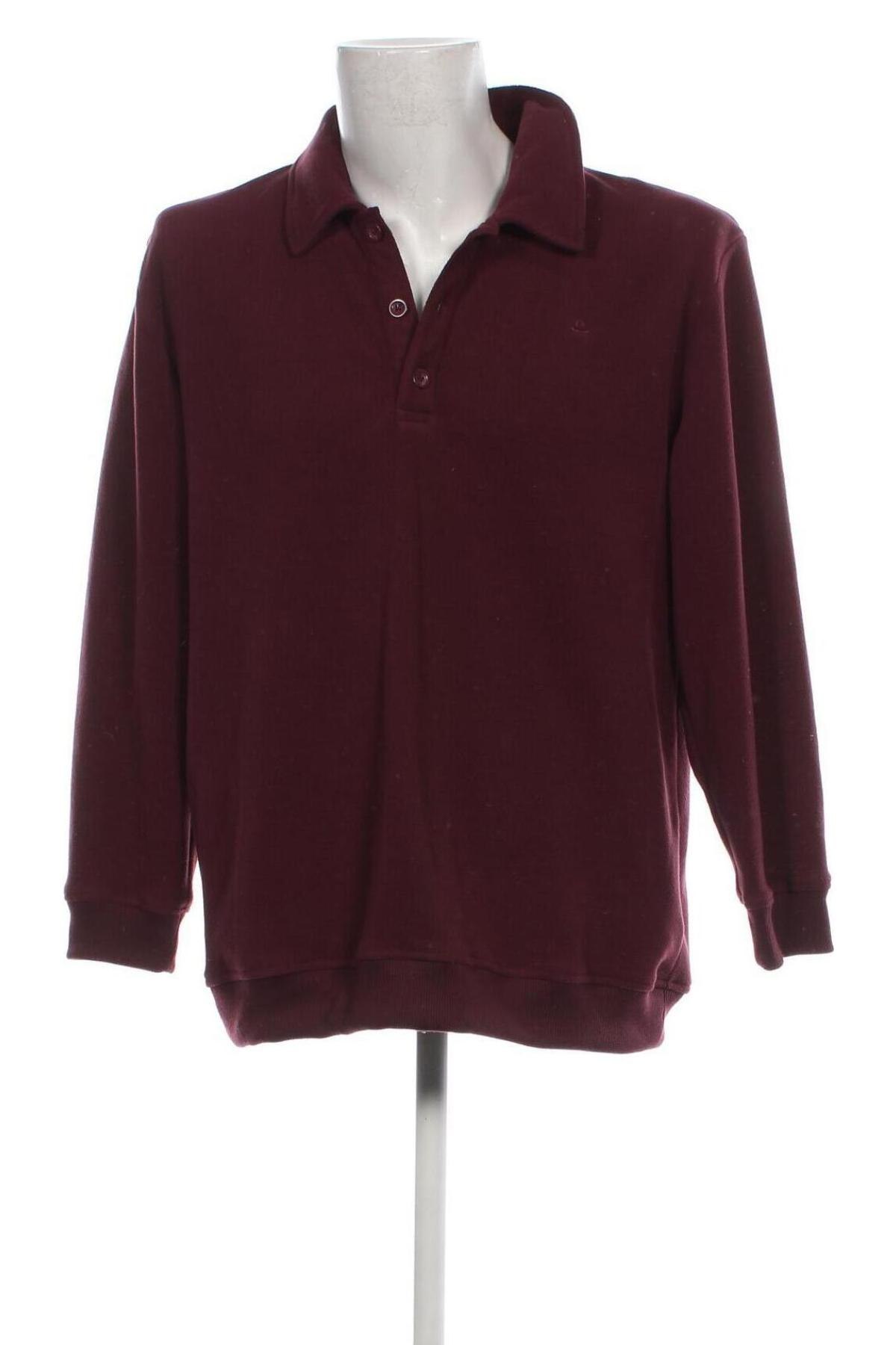 Ανδρική μπλούζα fleece Catamaran, Μέγεθος L, Χρώμα Κόκκινο, Τιμή 6,18 €