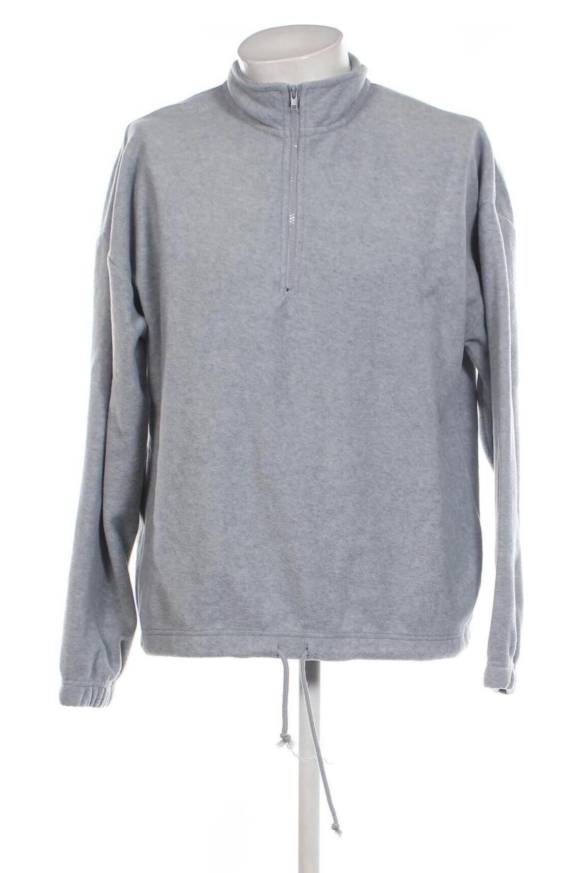 Herren Fleece Shirt New Look, Größe L, Farbe Grau, Preis 6,74 €