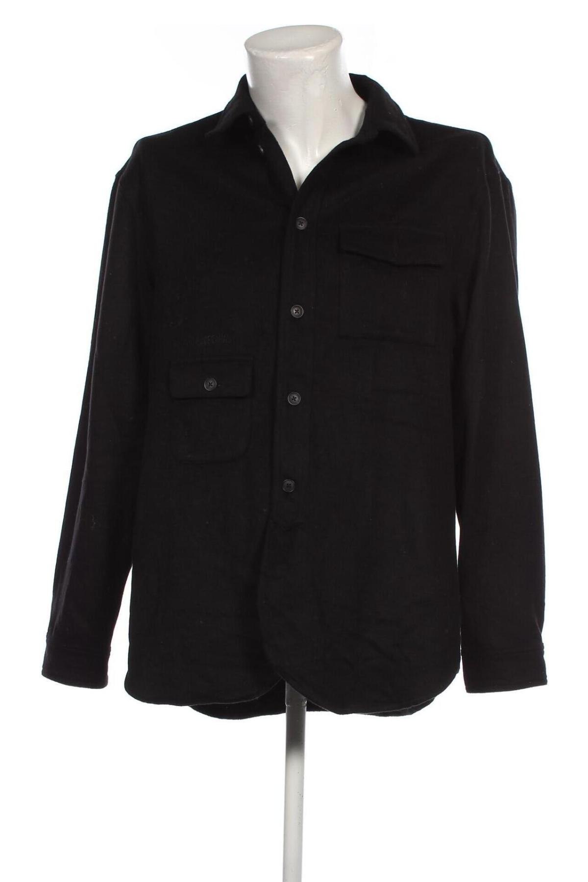 Ανδρικό πουκάμισο από νεοπρένιο Han Kjobenhavn, Μέγεθος 4XL, Χρώμα Μαύρο, Τιμή 74,69 €