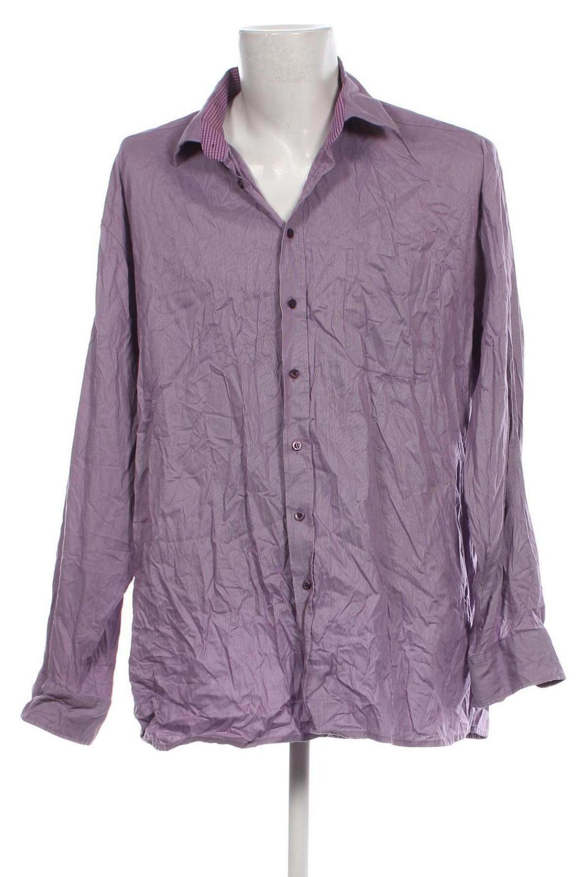 Ανδρικό πουκάμισο, Μέγεθος XL, Χρώμα Βιολετί, Τιμή 8,97 €