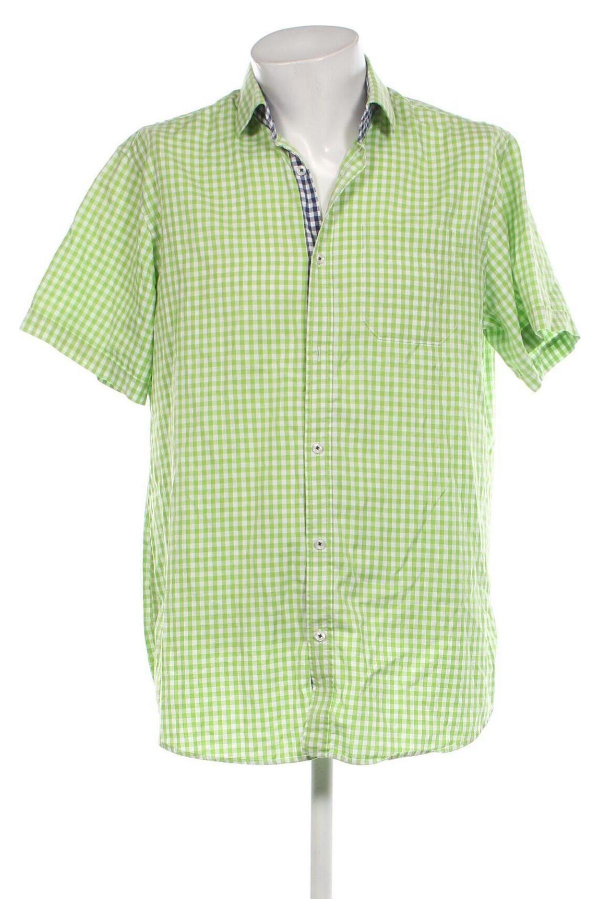 Ανδρικό πουκάμισο, Μέγεθος XL, Χρώμα Πράσινο, Τιμή 14,83 €