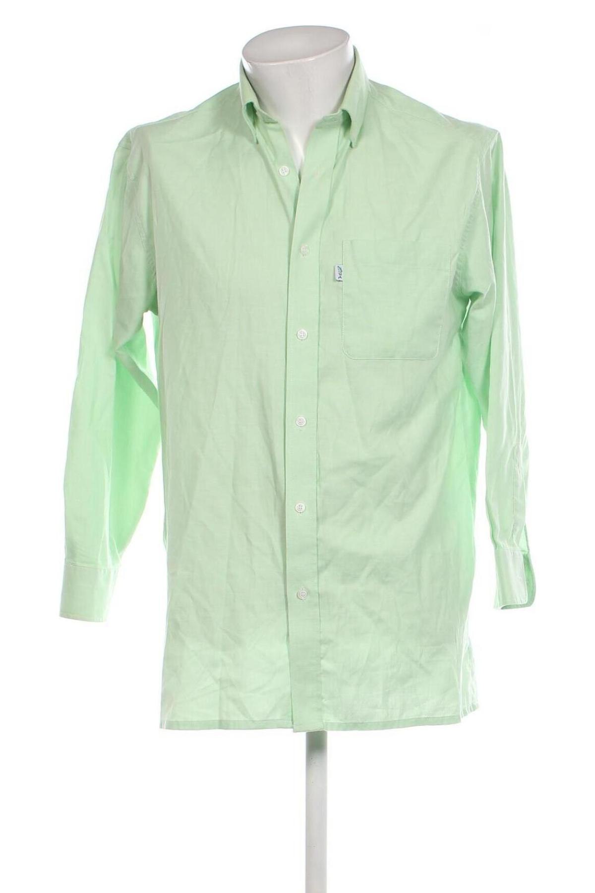 Мъжка риза, Размер M, Цвят Зелен, Цена 13,92 лв.