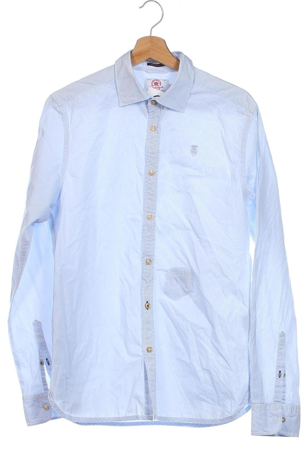 Ανδρικό πουκάμισο, Μέγεθος M, Χρώμα Μπλέ, Τιμή 4,13 €