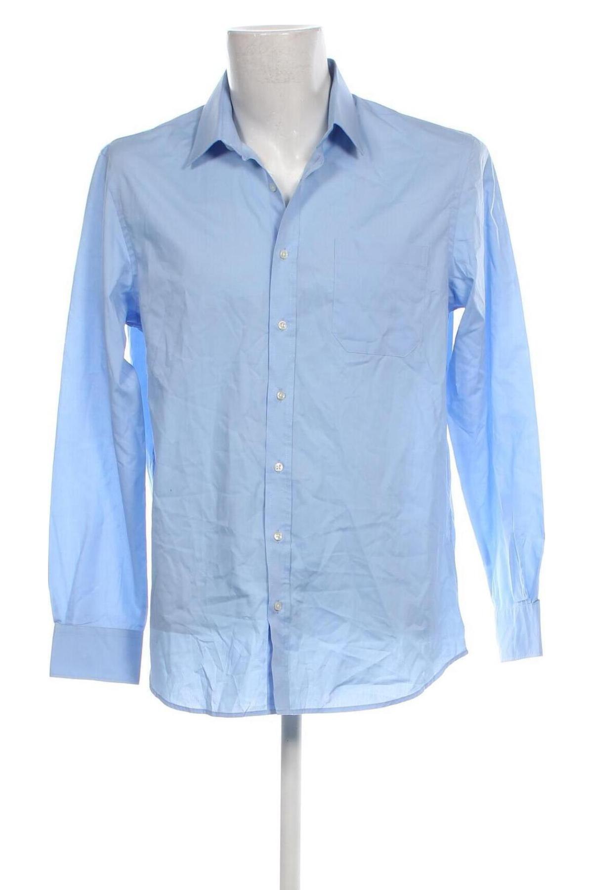 Ανδρικό πουκάμισο Angelo Litrico, Μέγεθος L, Χρώμα Μπλέ, Τιμή 8,07 €