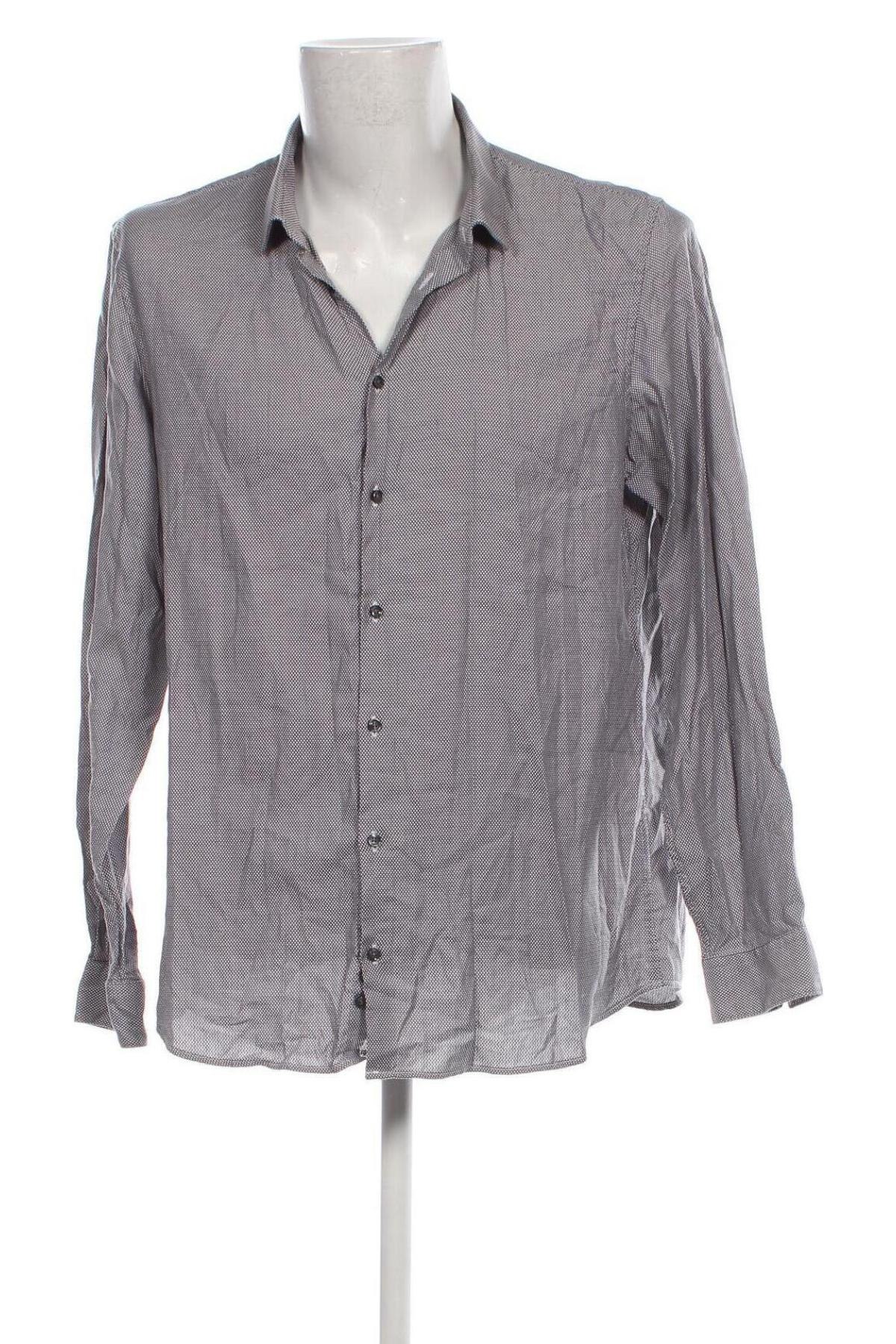 Herrenhemd Angelo Litrico, Größe XL, Farbe Grau, Preis € 9,08
