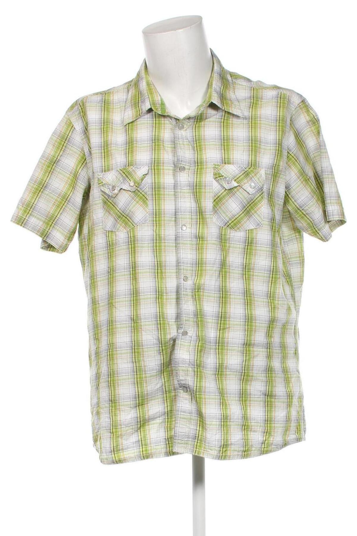 Мъжка риза Angelo Litrico, Размер XXL, Цвят Многоцветен, Цена 14,21 лв.