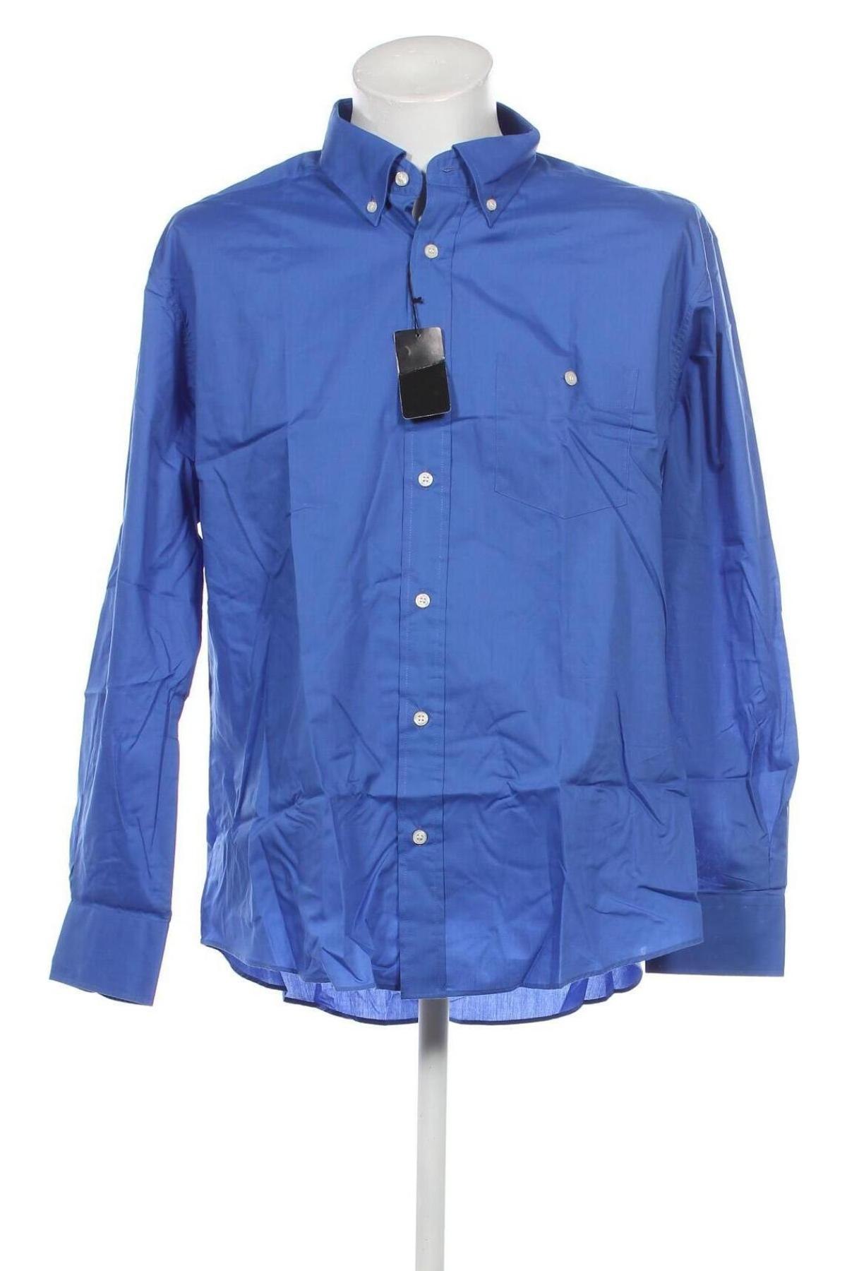 Herrenhemd Authentic Clothing Company, Größe XXL, Farbe Blau, Preis 16,01 €