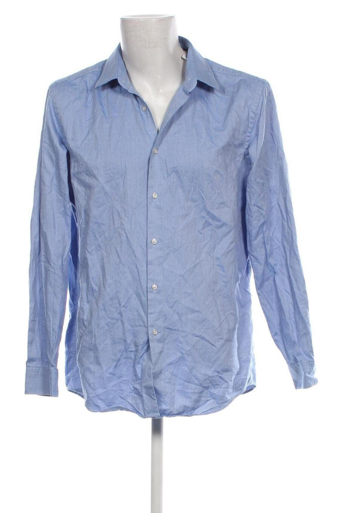 Ανδρικό πουκάμισο BOSS, Μέγεθος XL, Χρώμα Μπλέ, Τιμή 32,29 €