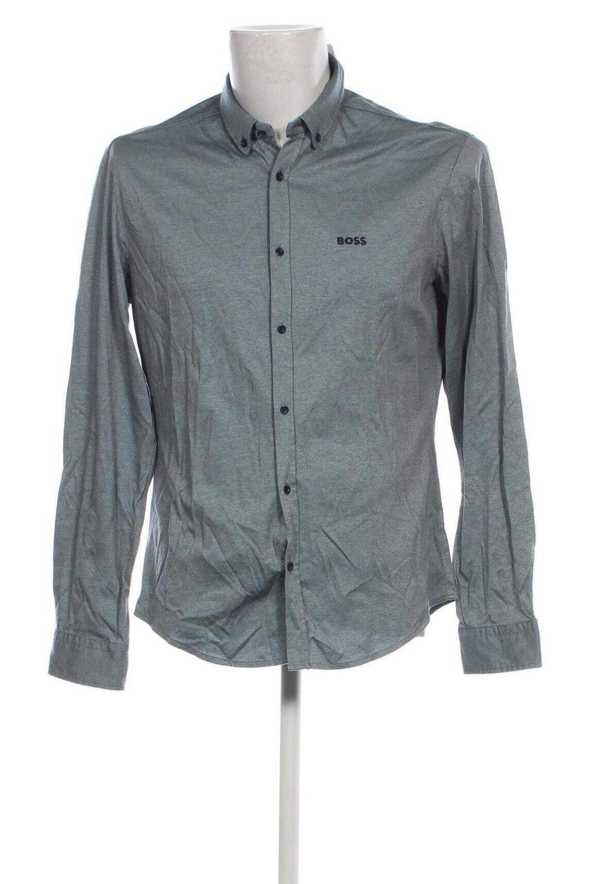 Pánska košeľa  BOSS, Veľkosť M, Farba Modrá, Cena  55,67 €