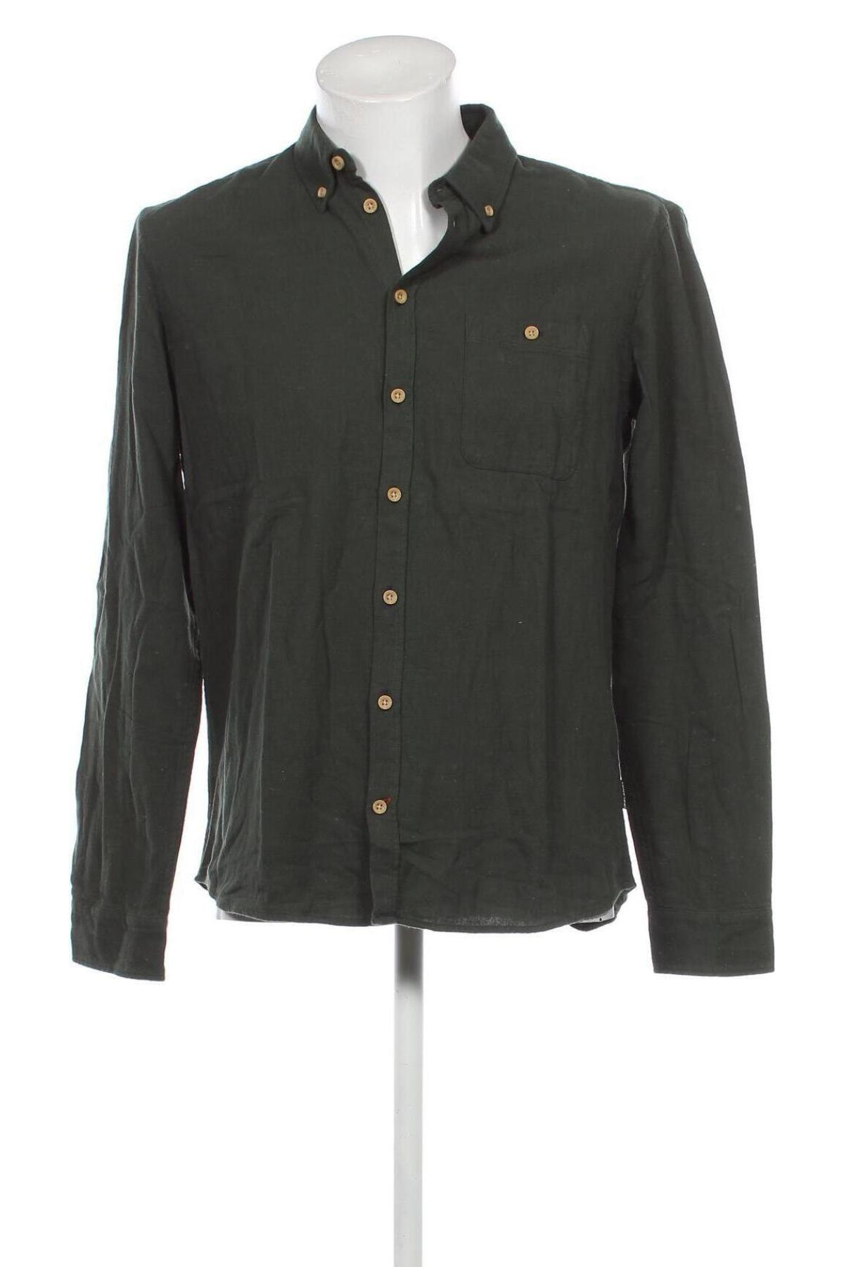 Мъжка риза Blend, Размер L, Цвят Зелен, Цена 34,65 лв.