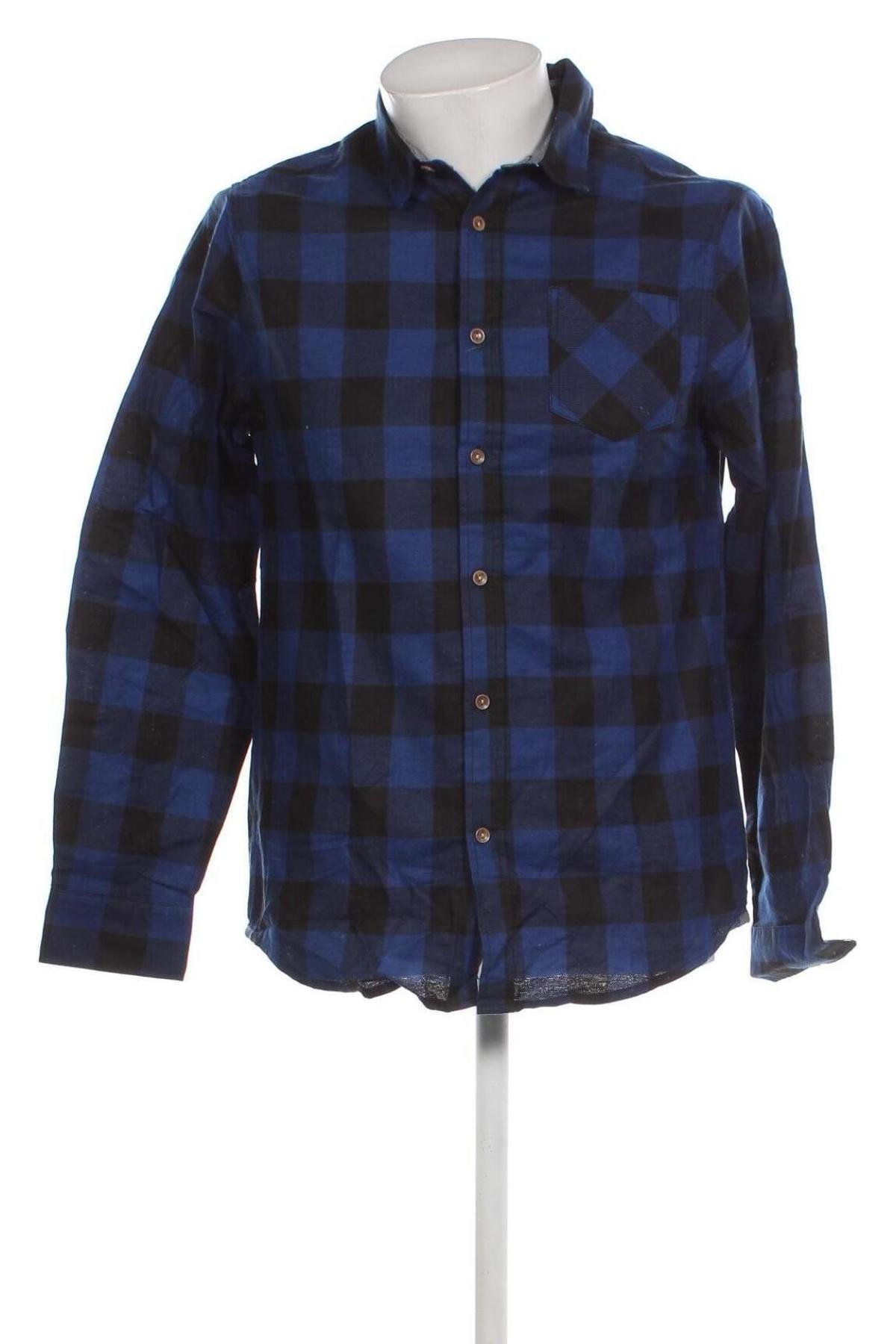 Ανδρικό πουκάμισο Brave Soul, Μέγεθος M, Χρώμα Μπλέ, Τιμή 19,85 €