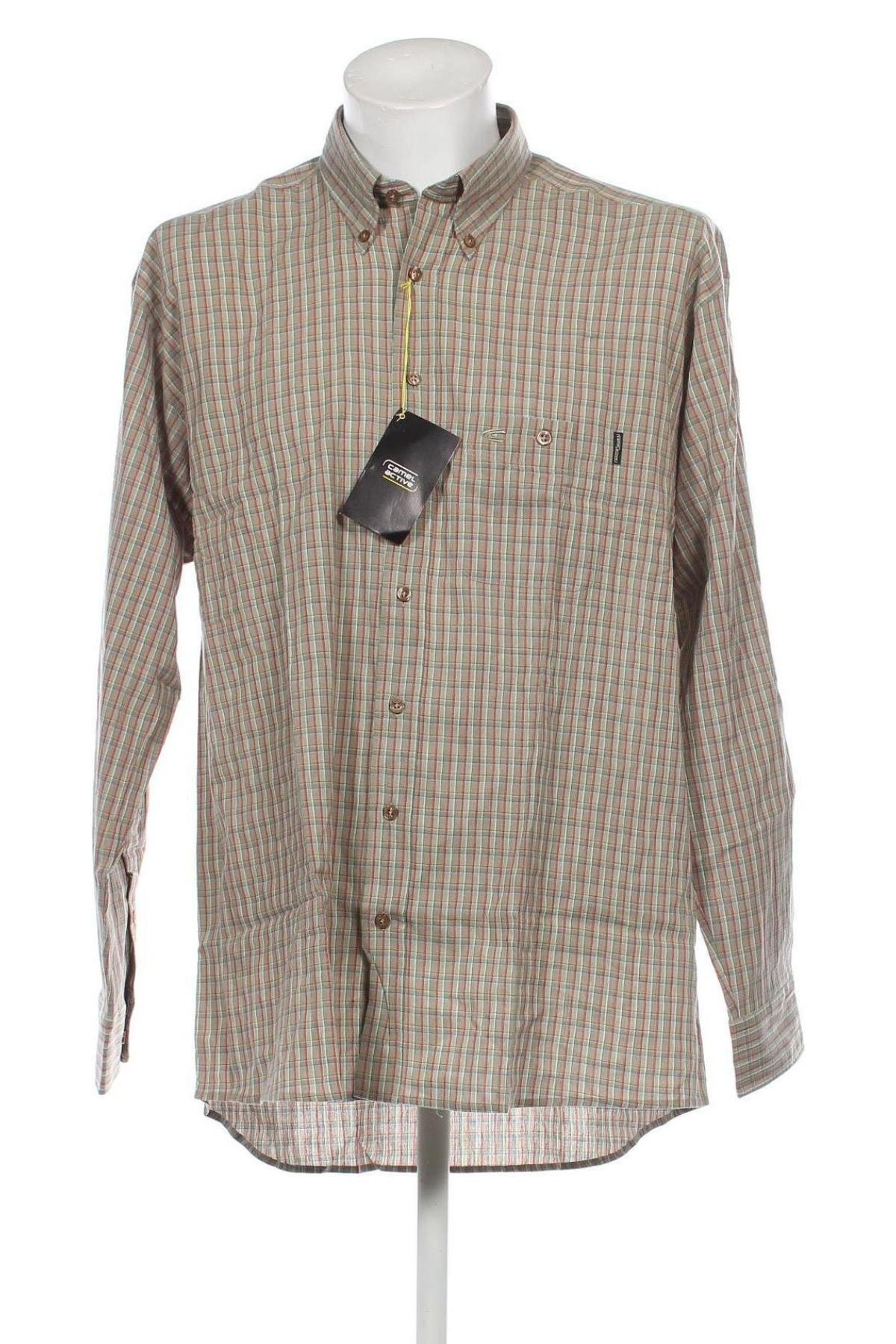 Мъжка риза Camel Active, Размер L, Цвят Многоцветен, Цена 124,00 лв.