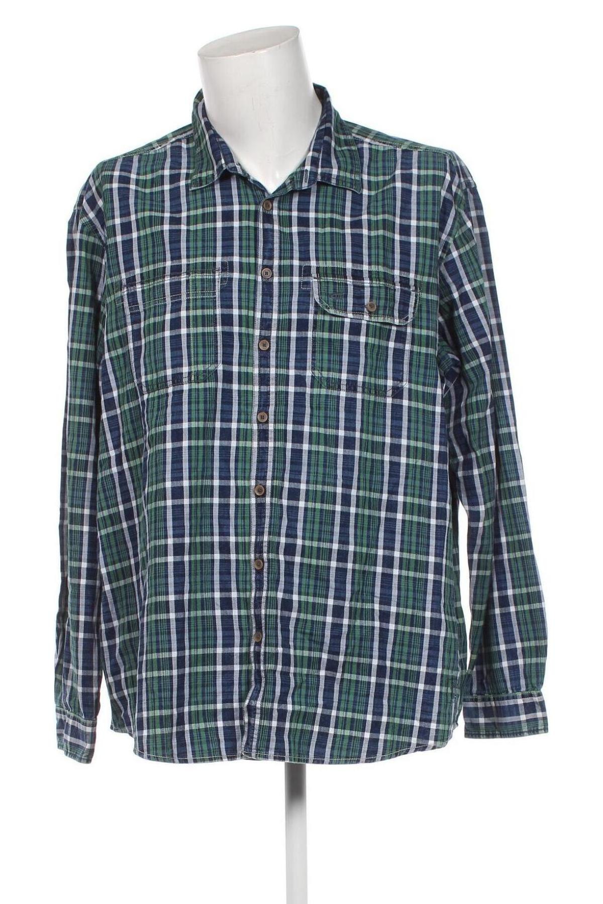 Ανδρικό πουκάμισο Camel Active, Μέγεθος XXL, Χρώμα Πολύχρωμο, Τιμή 34,02 €