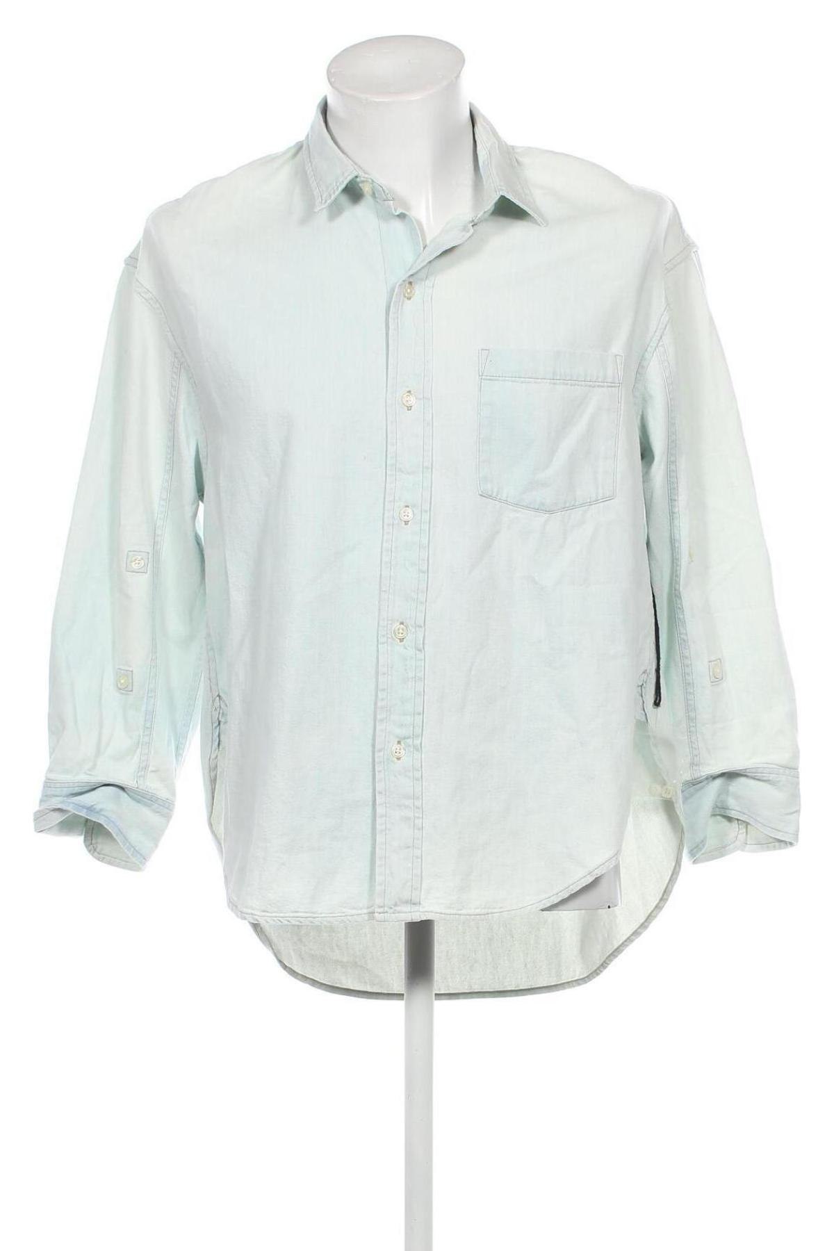 Ανδρικό πουκάμισο Citizens Of Humanity, Μέγεθος M, Χρώμα Μπλέ, Τιμή 82,99 €