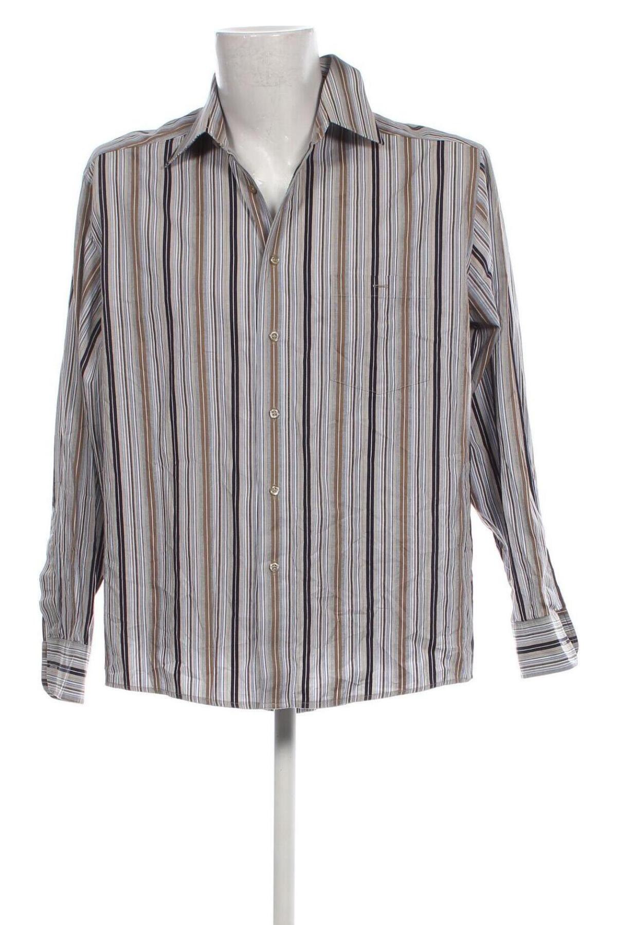 Ανδρικό πουκάμισο Cotton Island, Μέγεθος L, Χρώμα Πολύχρωμο, Τιμή 8,41 €