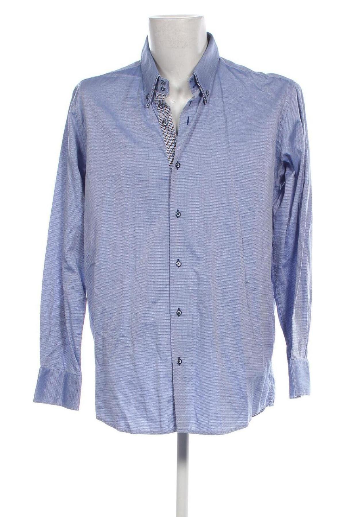 Ανδρικό πουκάμισο Culture, Μέγεθος XXL, Χρώμα Μπλέ, Τιμή 9,46 €