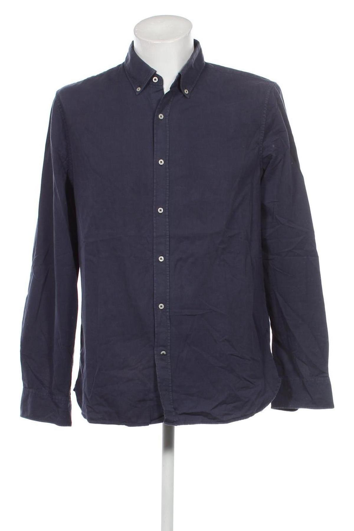Herrenhemd Ecoalf, Größe L, Farbe Blau, Preis 33,20 €