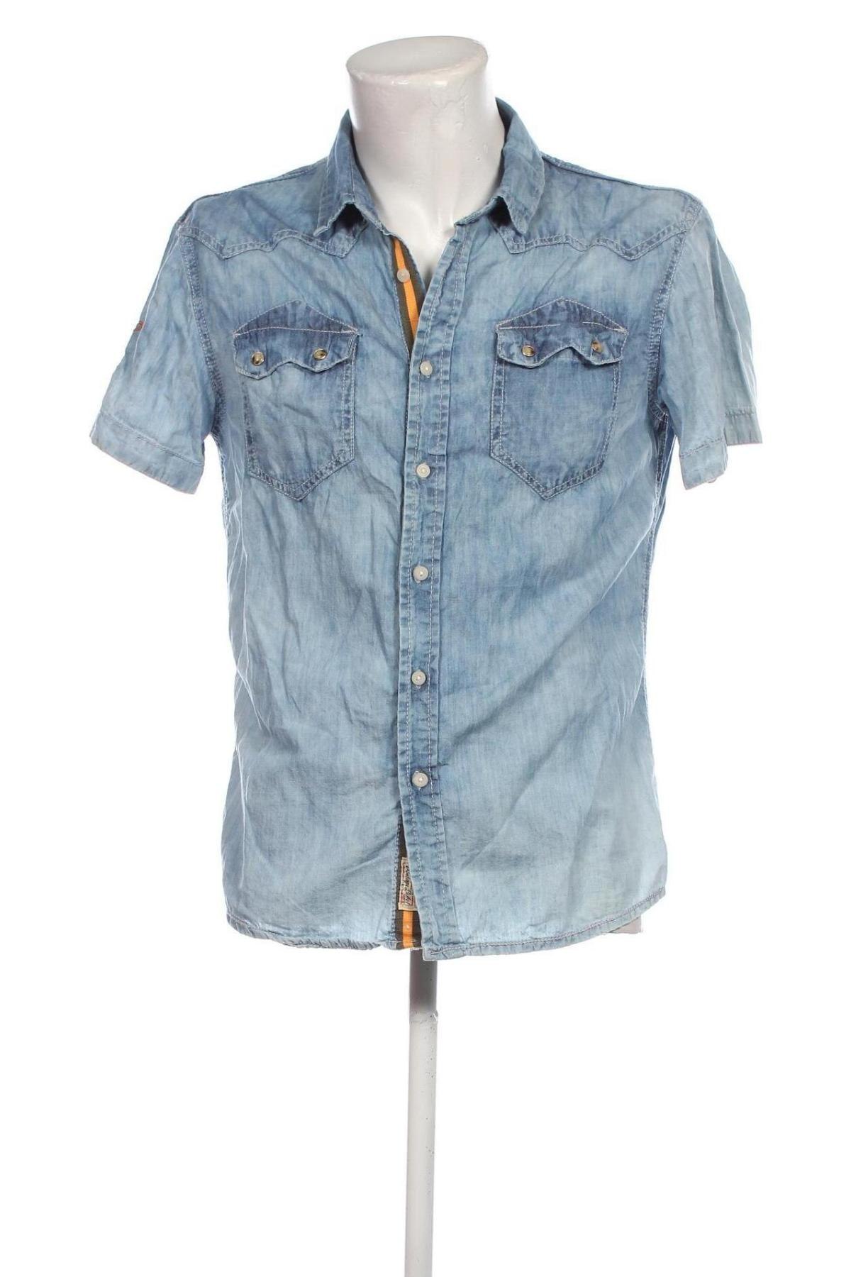 Ανδρικό πουκάμισο Enos, Μέγεθος L, Χρώμα Μπλέ, Τιμή 8,45 €